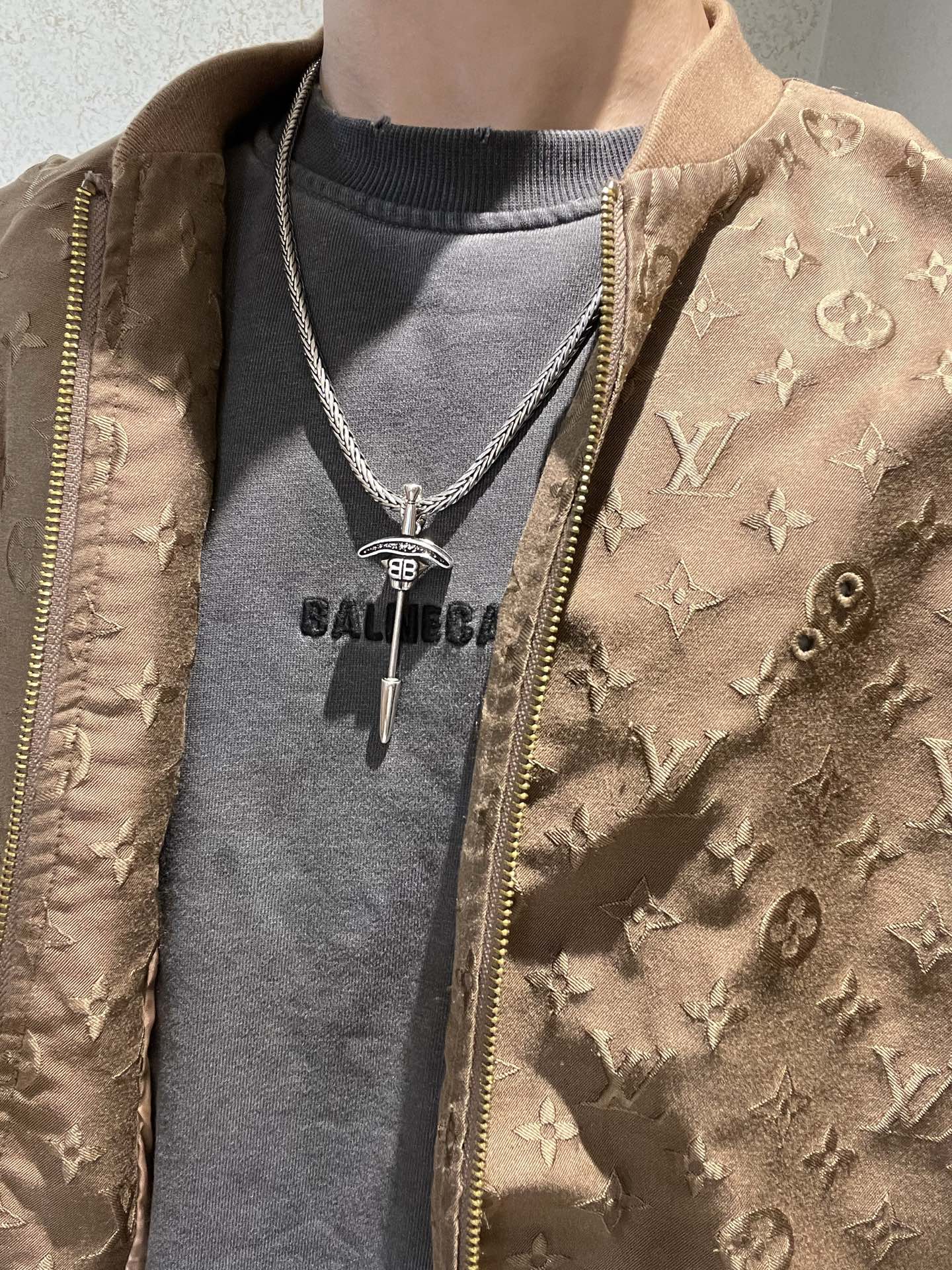  原单货🔹🔹新品 巴黎世家项链 Balenciaga 新款项链🔹专柜一致 细节做工精细 每个细节流程到位