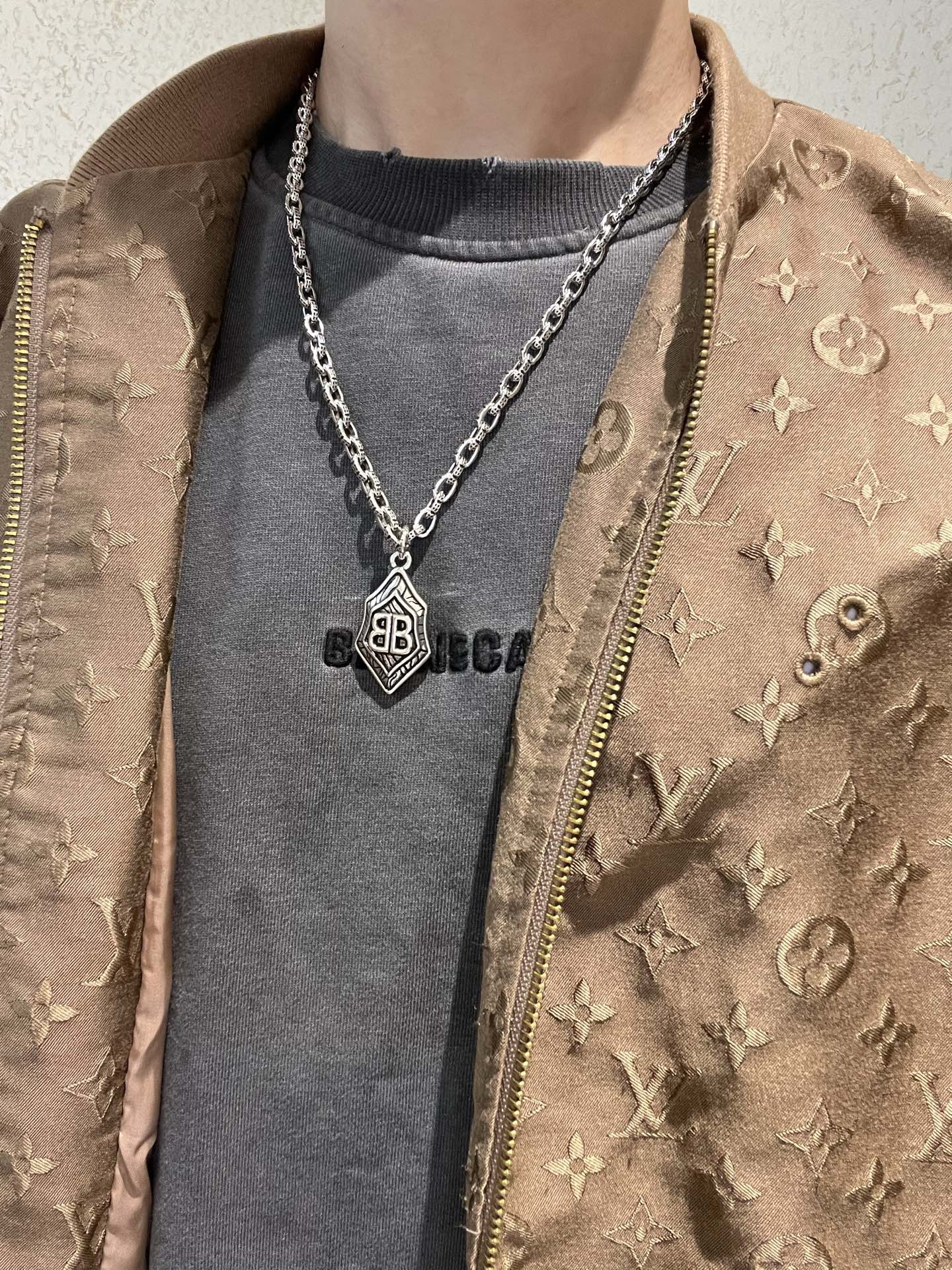  原单货🔹🔹新品 巴黎世家项链 Balenciaga 新款项链🔹专柜一致 细节做工精细 每个细节流程到位