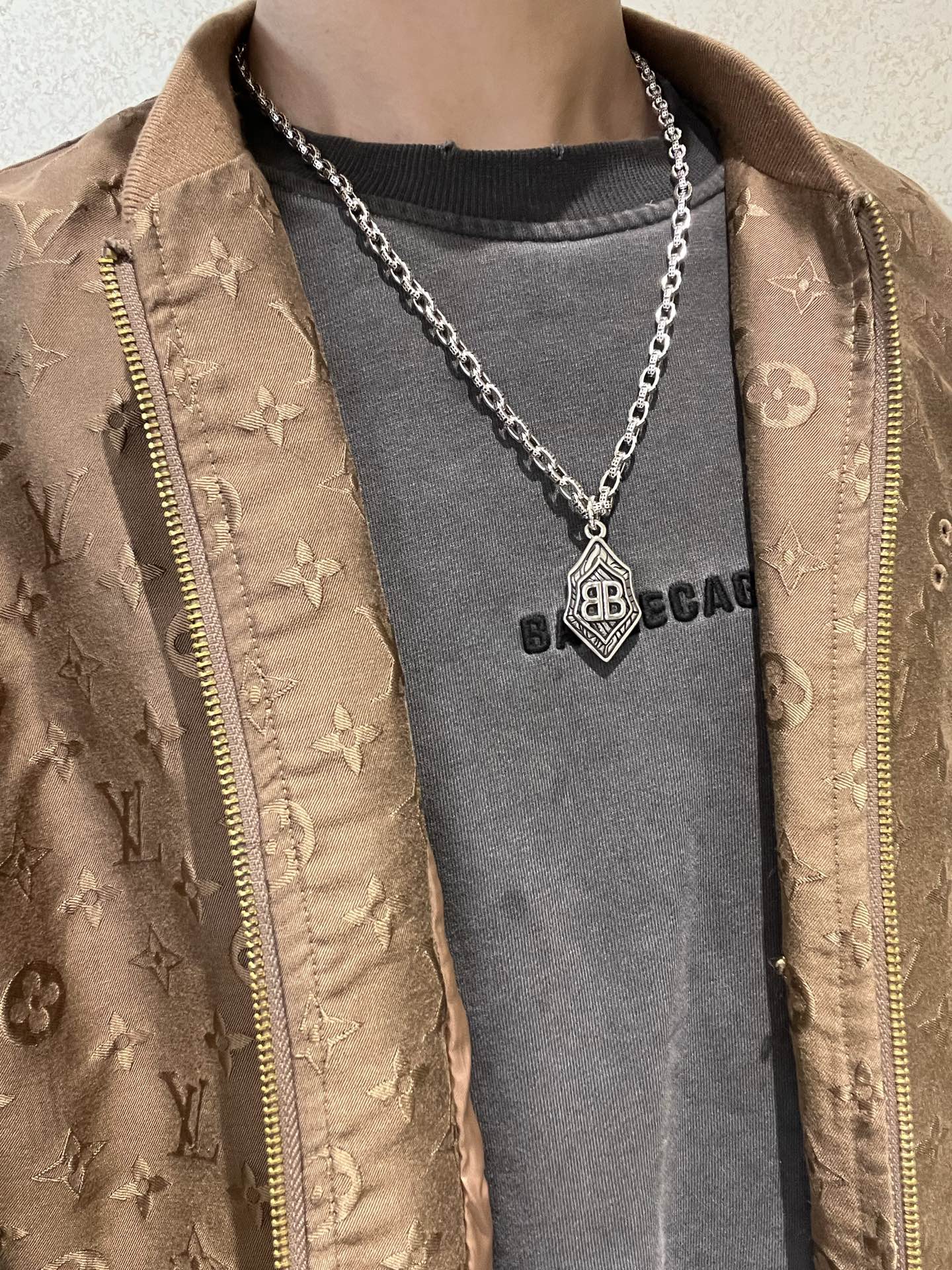  原单货🔹🔹新品 巴黎世家项链 Balenciaga 新款项链🔹专柜一致 细节做工精细 每个细节流程到位