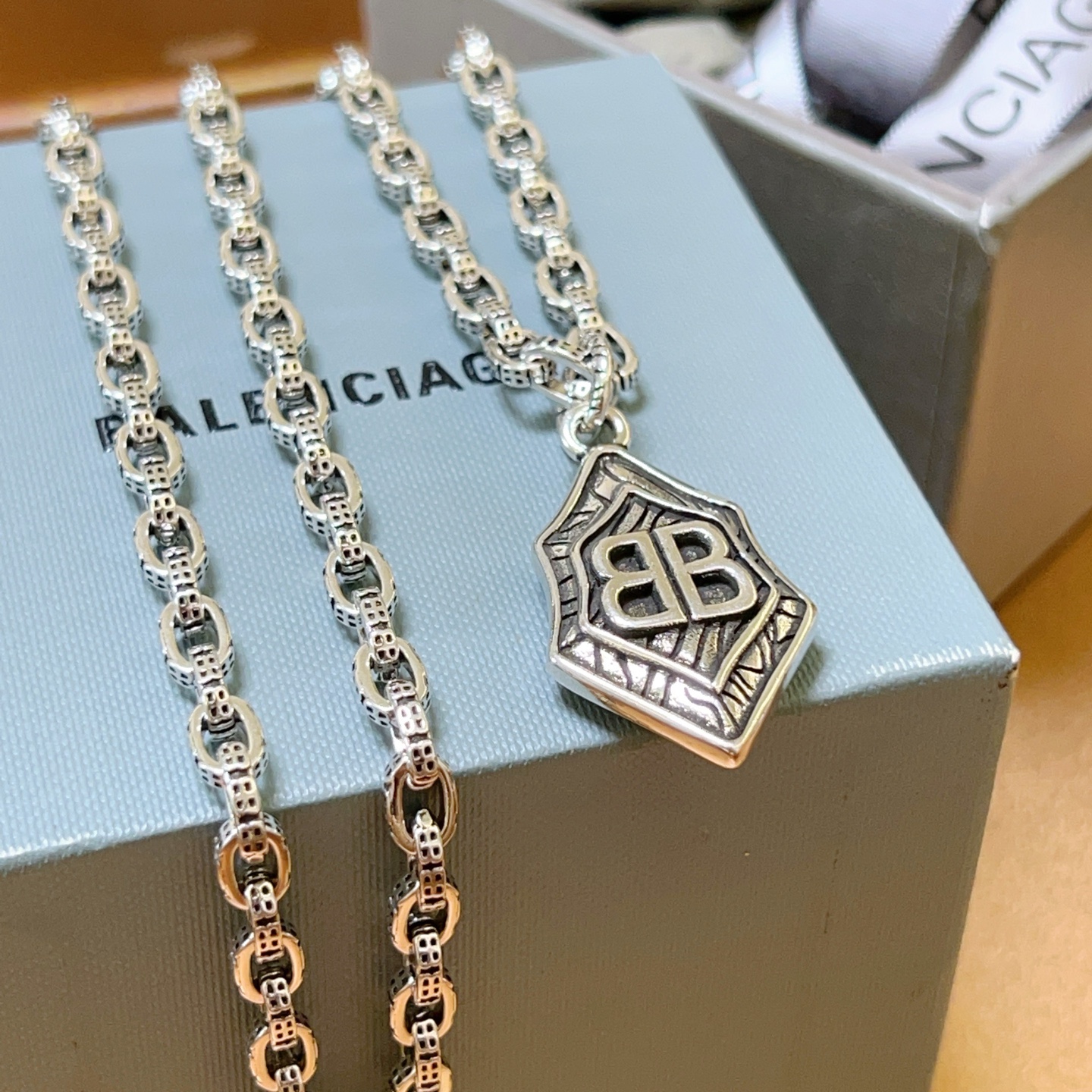 原单货🔹🔹新品 巴黎世家项链 Balenciaga 新款项链🔹专柜一致 细节做工精细 每个细节流程到位