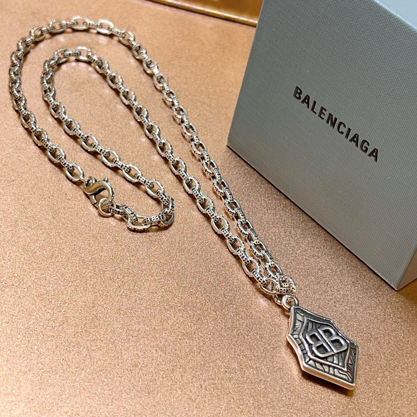  原单货🔹🔹新品 巴黎世家项链 Balenciaga 新款项链🔹专柜一致 细节做工精细 每个细节流程到位