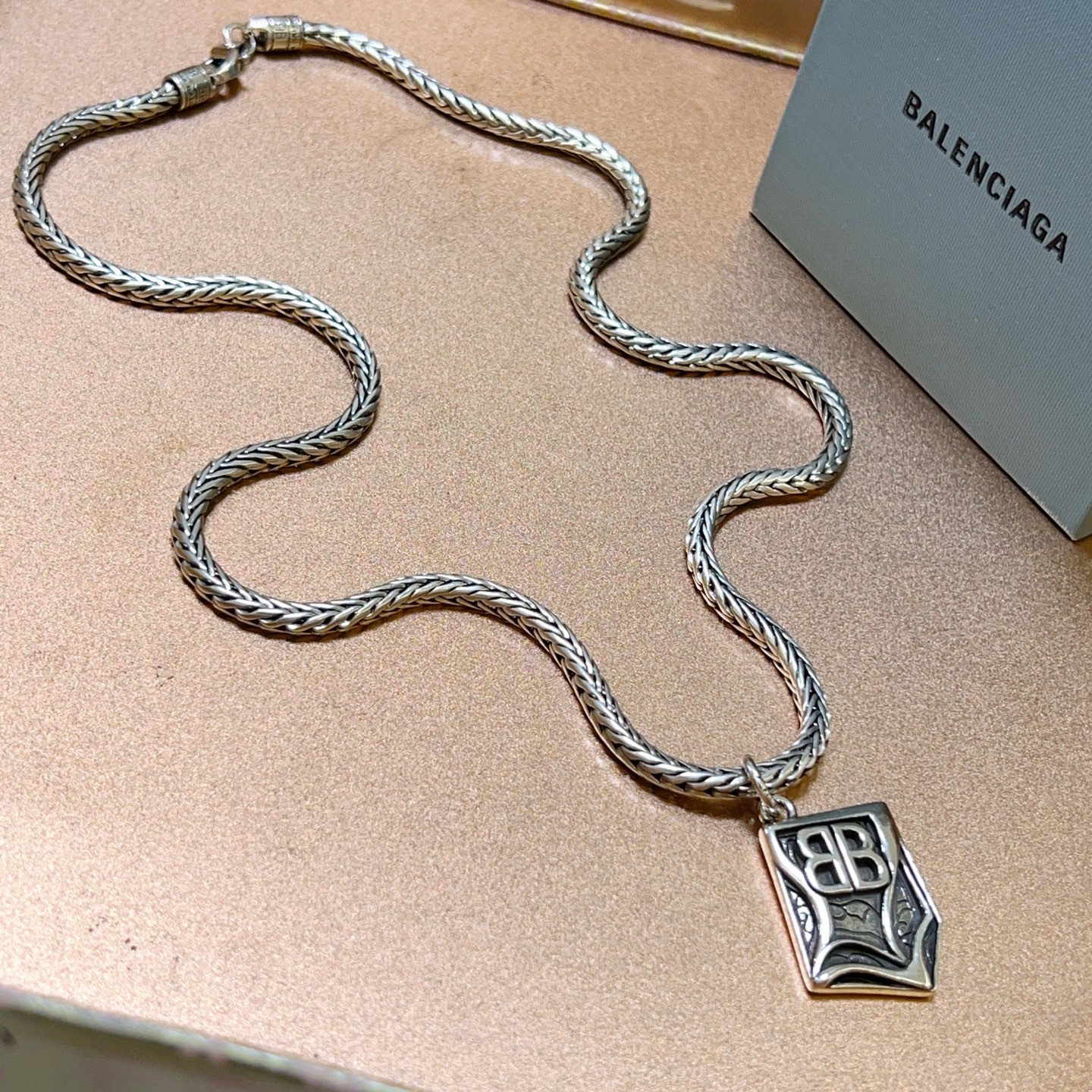  原单货🔹🔹新品 巴黎世家项链 Balenciaga 新款项链🔹专柜一致 细节做工精细 每个细节流程到位