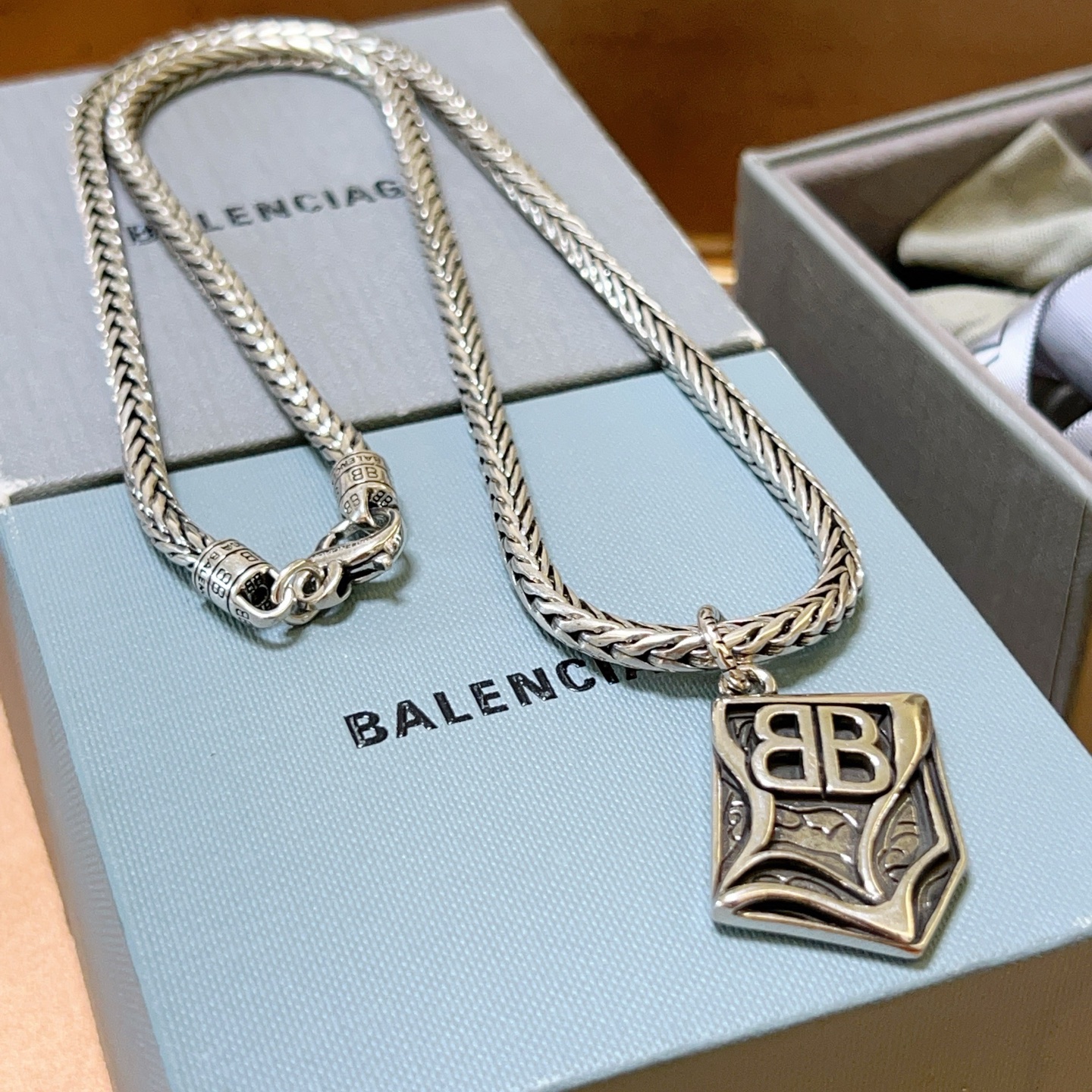  原单货🔹🔹新品 巴黎世家项链 Balenciaga 新款项链🔹专柜一致 细节做工精细 每个细节流程到位