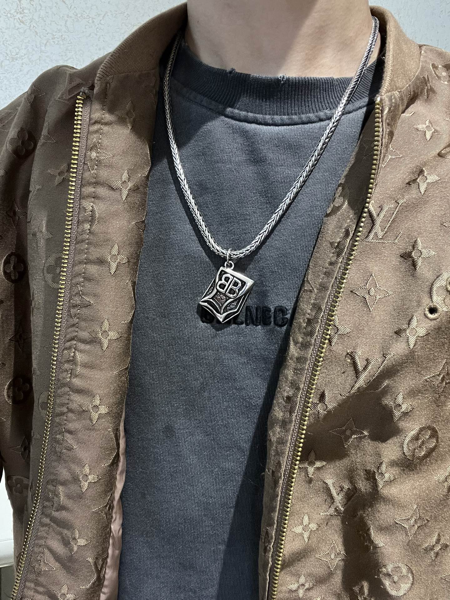  原单货🔹🔹新品 巴黎世家项链 Balenciaga 新款项链🔹专柜一致 细节做工精细 每个细节流程到位