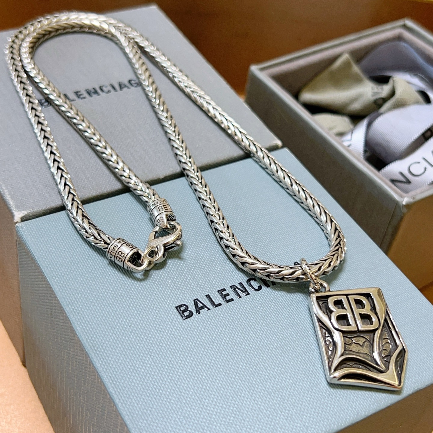  原单货🔹🔹新品 巴黎世家项链 Balenciaga 新款项链🔹专柜一致 细节做工精细 每个细节流程到位