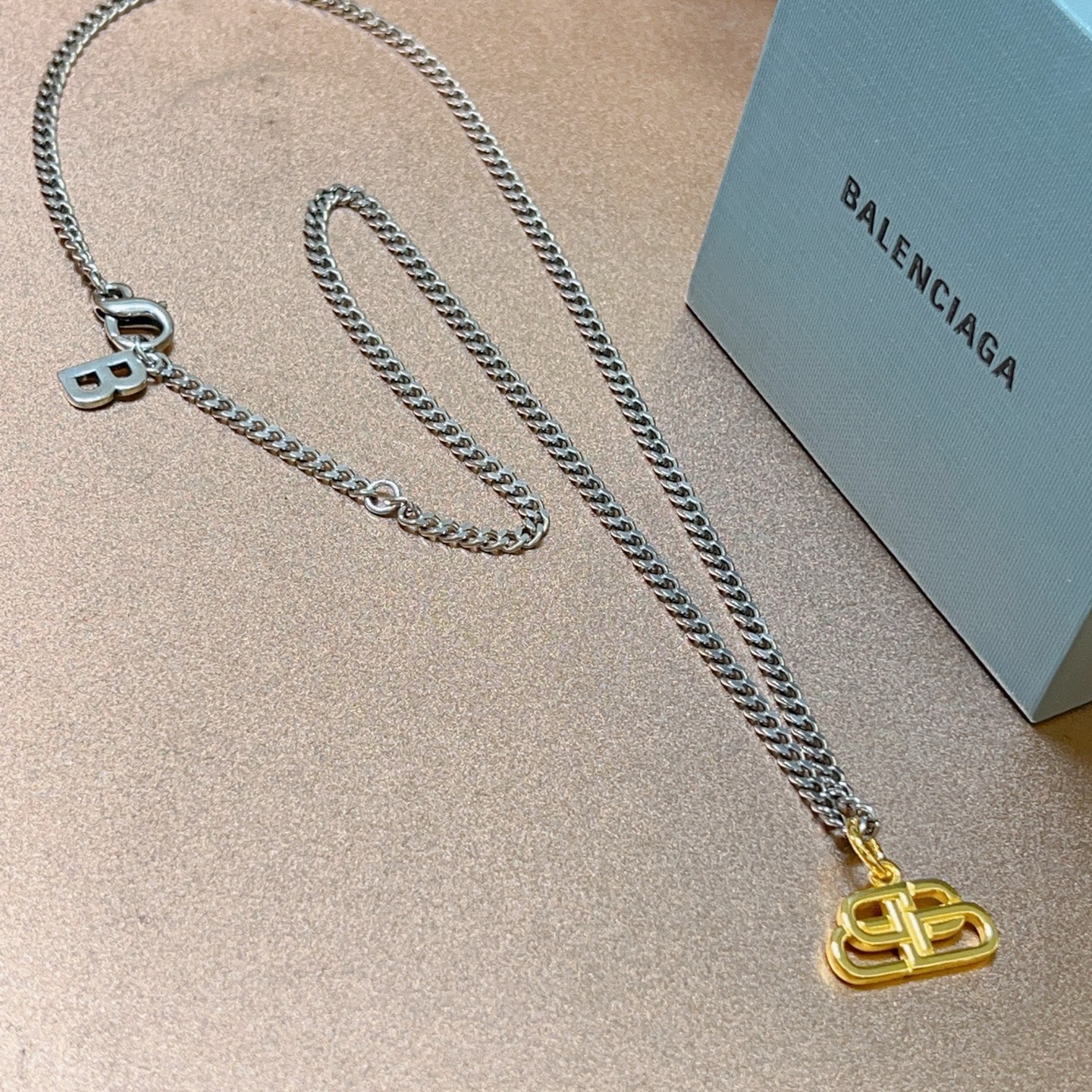  原单货🔹🔹新品 巴黎世家项链 Balenciaga 新款项链🔹专柜一致 细节做工精细 每个细节流程到位