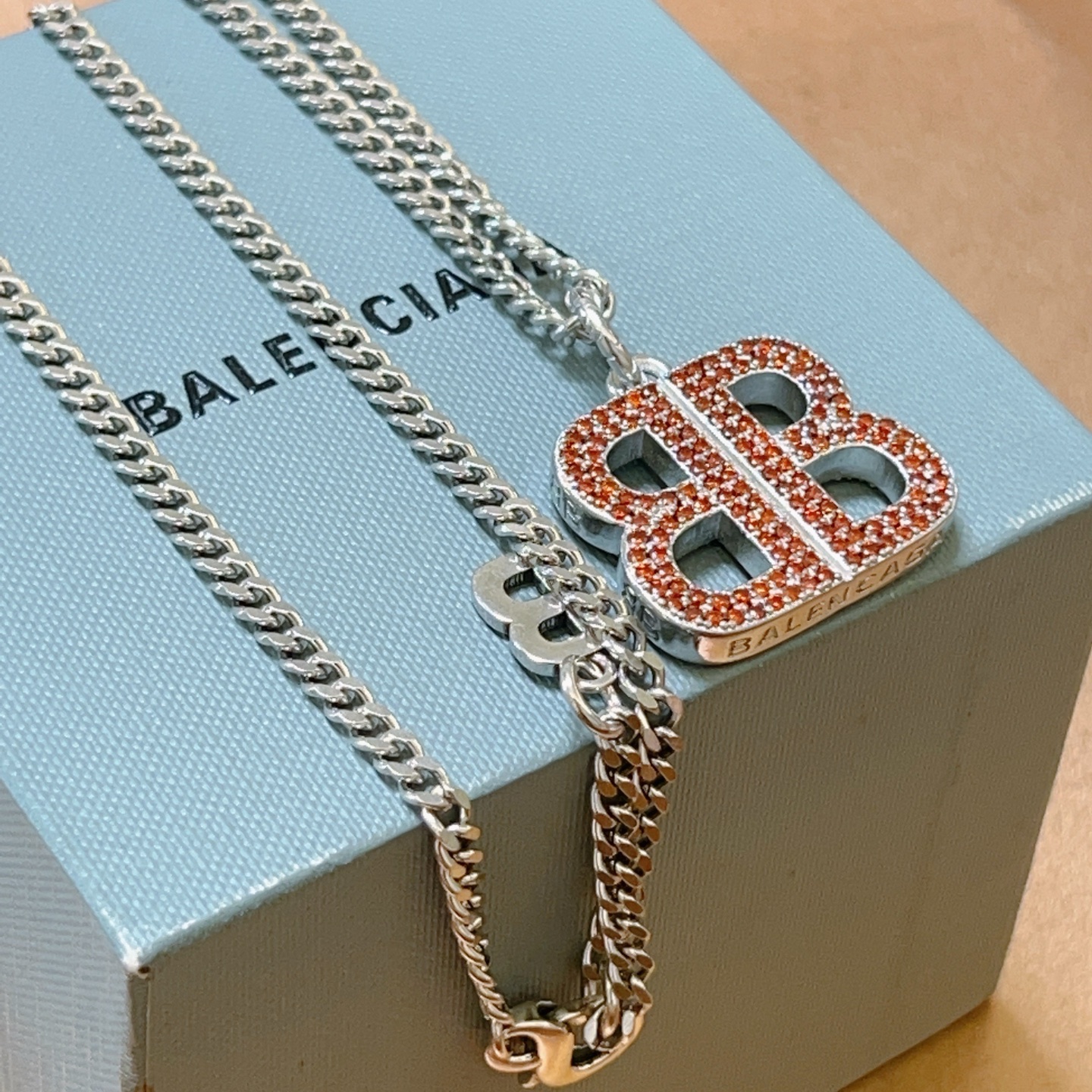  原单货🔹🔹新品 巴黎世家项链 Balenciaga 新款项链🔹专柜一致 细节做工精细 每个细节流程到位