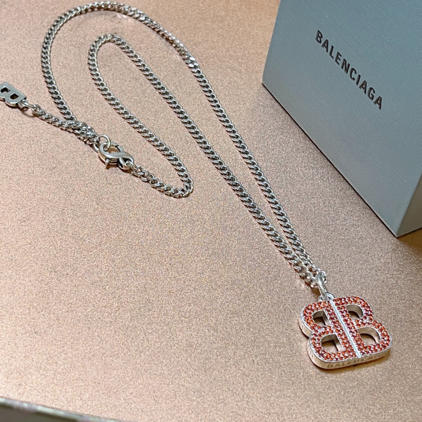  原单货🔹🔹新品 巴黎世家项链 Balenciaga 新款项链🔹专柜一致 细节做工精细 每个细节流程到位
