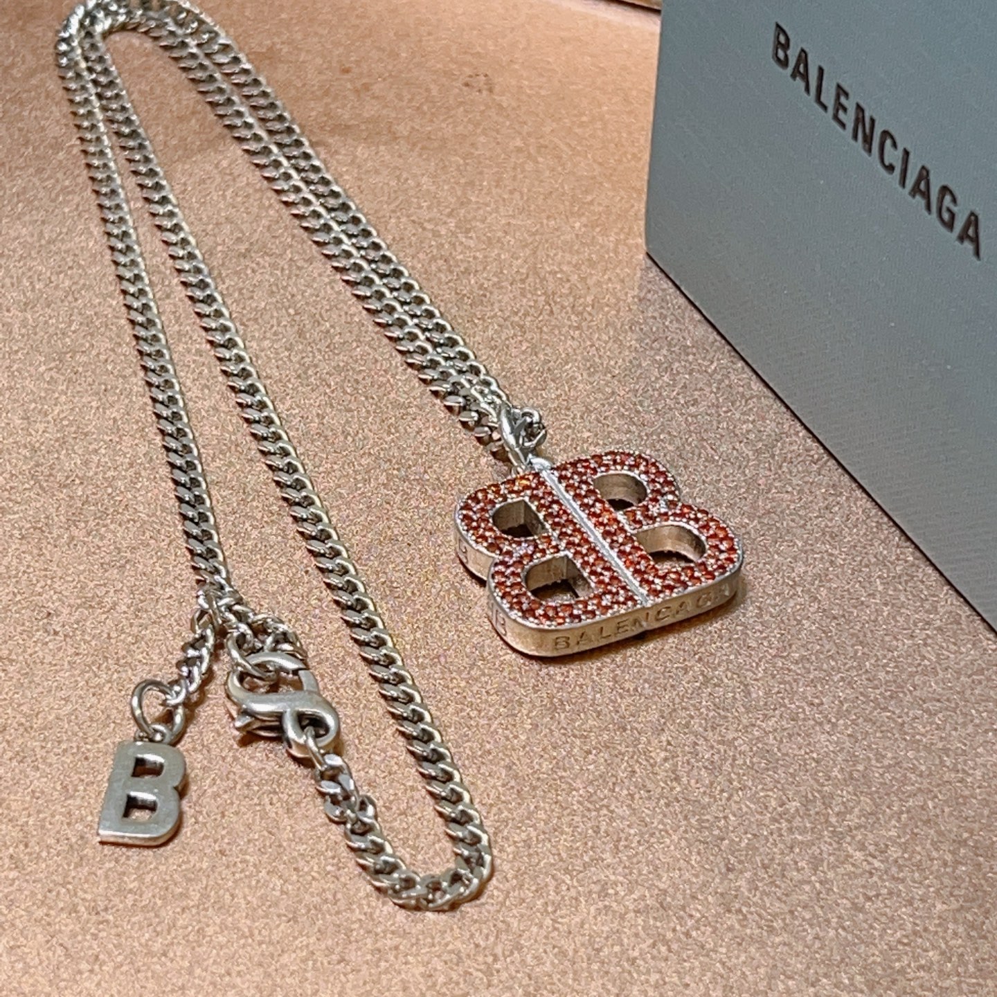  原单货🔹🔹新品 巴黎世家项链 Balenciaga 新款项链🔹专柜一致 细节做工精细 每个细节流程到位