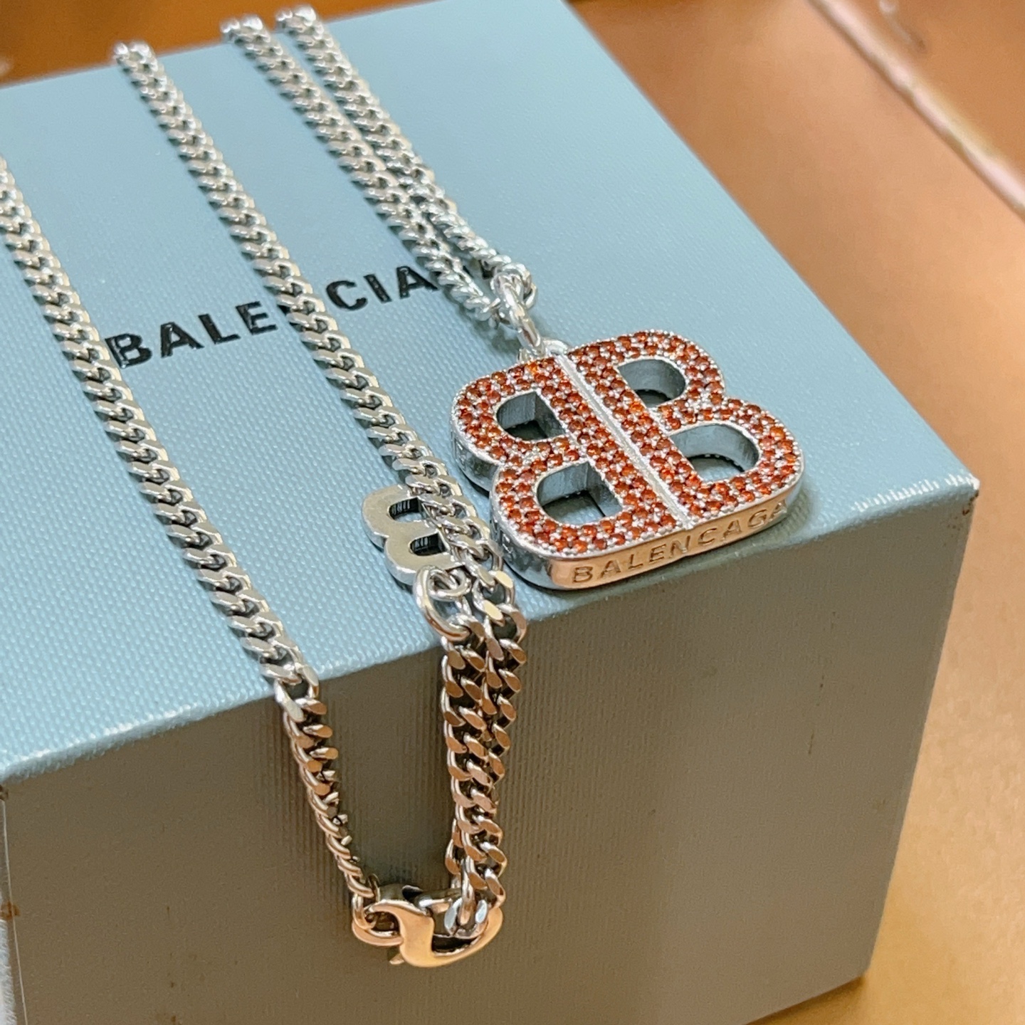  原单货🔹🔹新品 巴黎世家项链 Balenciaga 新款项链🔹专柜一致 细节做工精细 每个细节流程到位