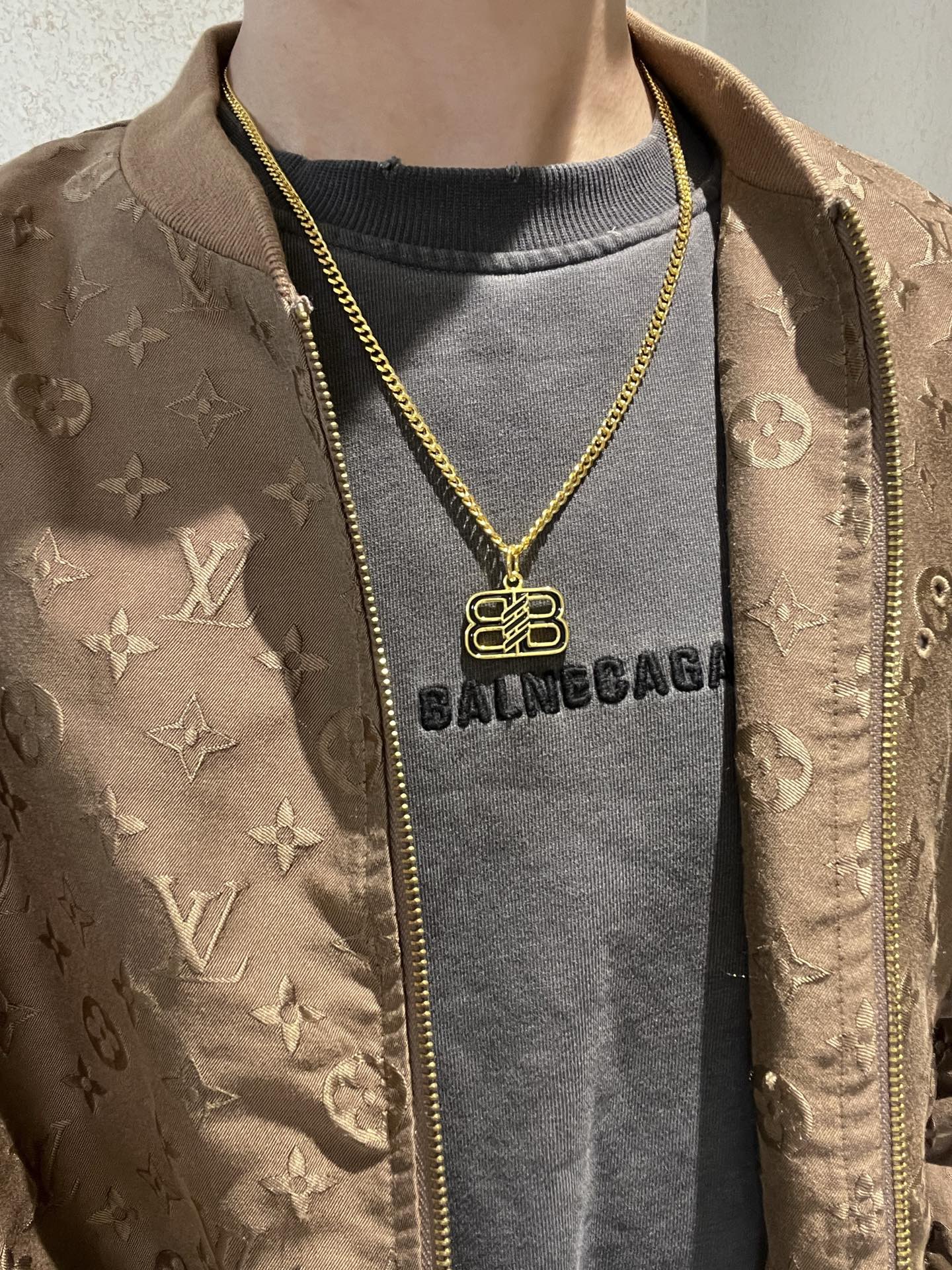  原单货🔹🔹新品 巴黎世家项链 Balenciaga 新款项链🔹专柜一致 细节做工精细 每个细节流程到位