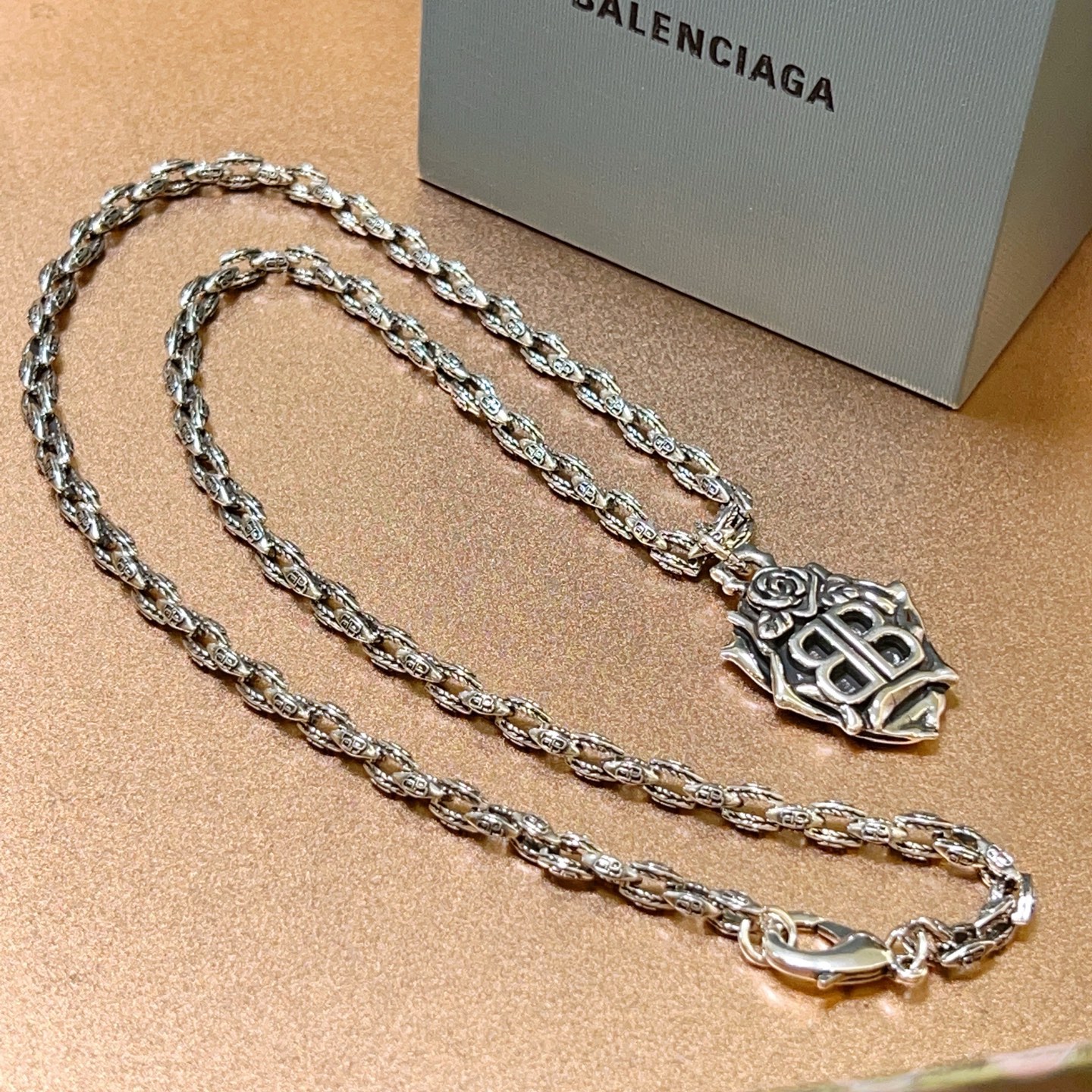  原单货🔹🔹新品 巴黎世家项链 Balenciaga 新款项链🔹专柜一致 细节做工精细 每个细节流程到位