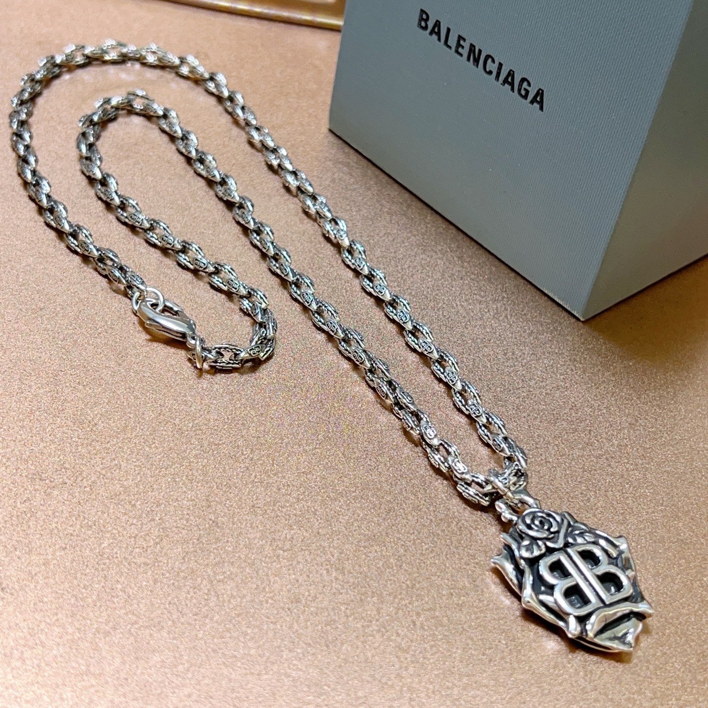  原单货🔹🔹新品 巴黎世家项链 Balenciaga 新款项链🔹专柜一致 细节做工精细 每个细节流程到位