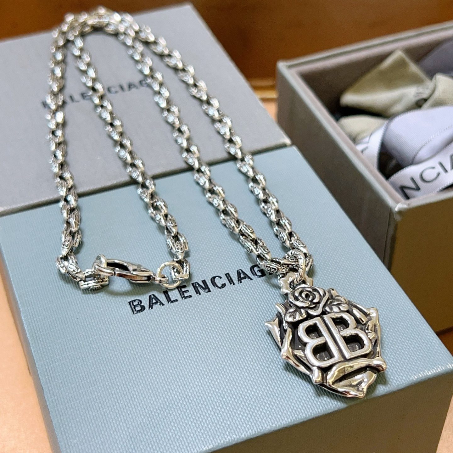  原单货🔹🔹新品 巴黎世家项链 Balenciaga 新款项链🔹专柜一致 细节做工精细 每个细节流程到位