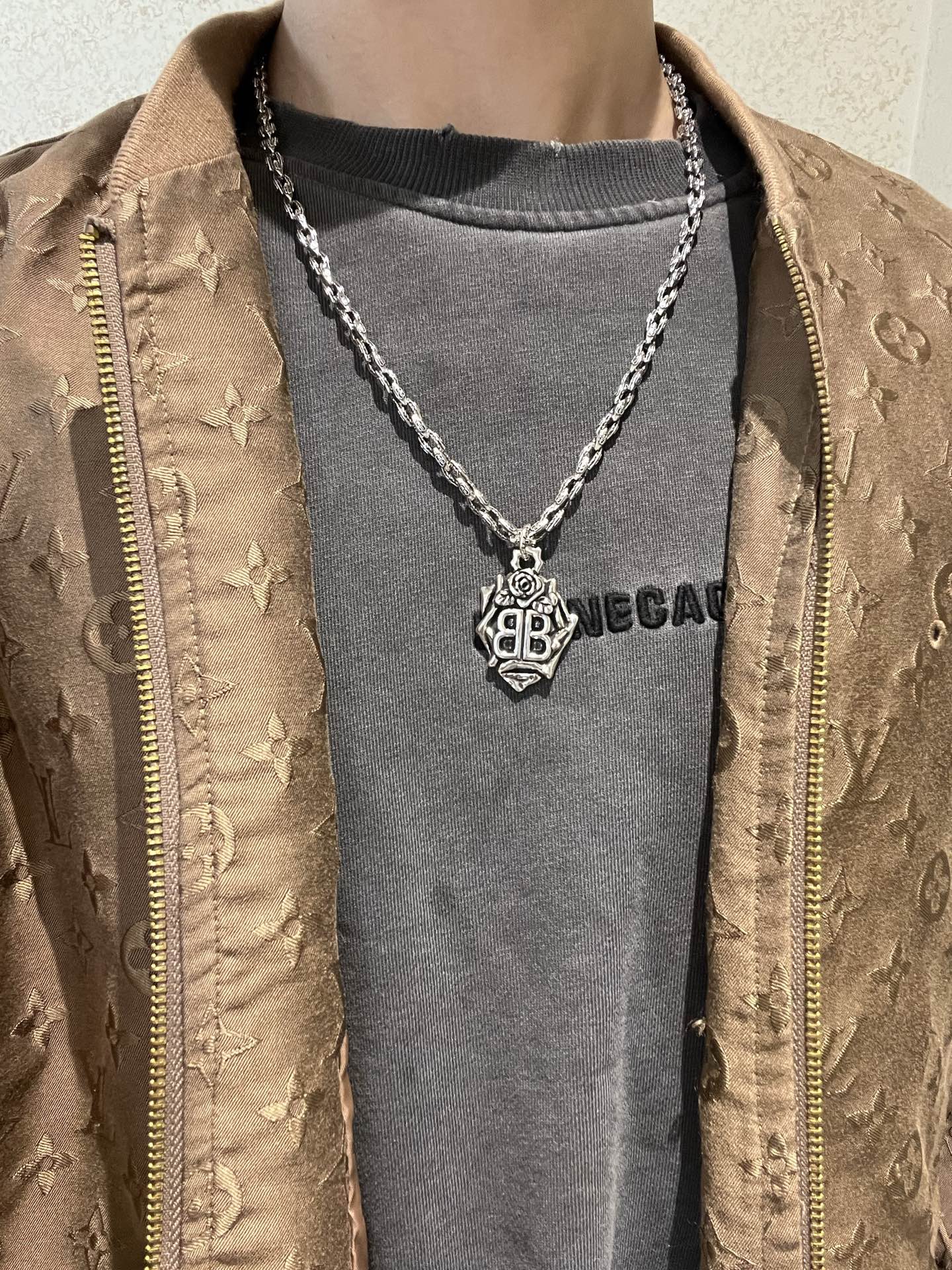  原单货🔹🔹新品 巴黎世家项链 Balenciaga 新款项链🔹专柜一致 细节做工精细 每个细节流程到位