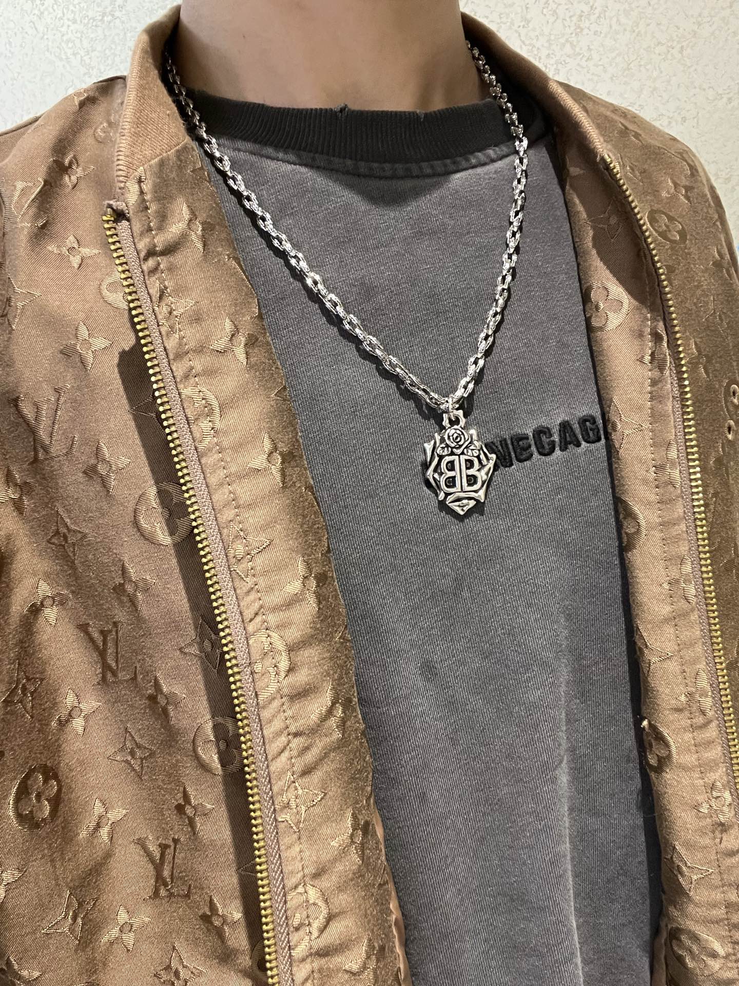  原单货🔹🔹新品 巴黎世家项链 Balenciaga 新款项链🔹专柜一致 细节做工精细 每个细节流程到位