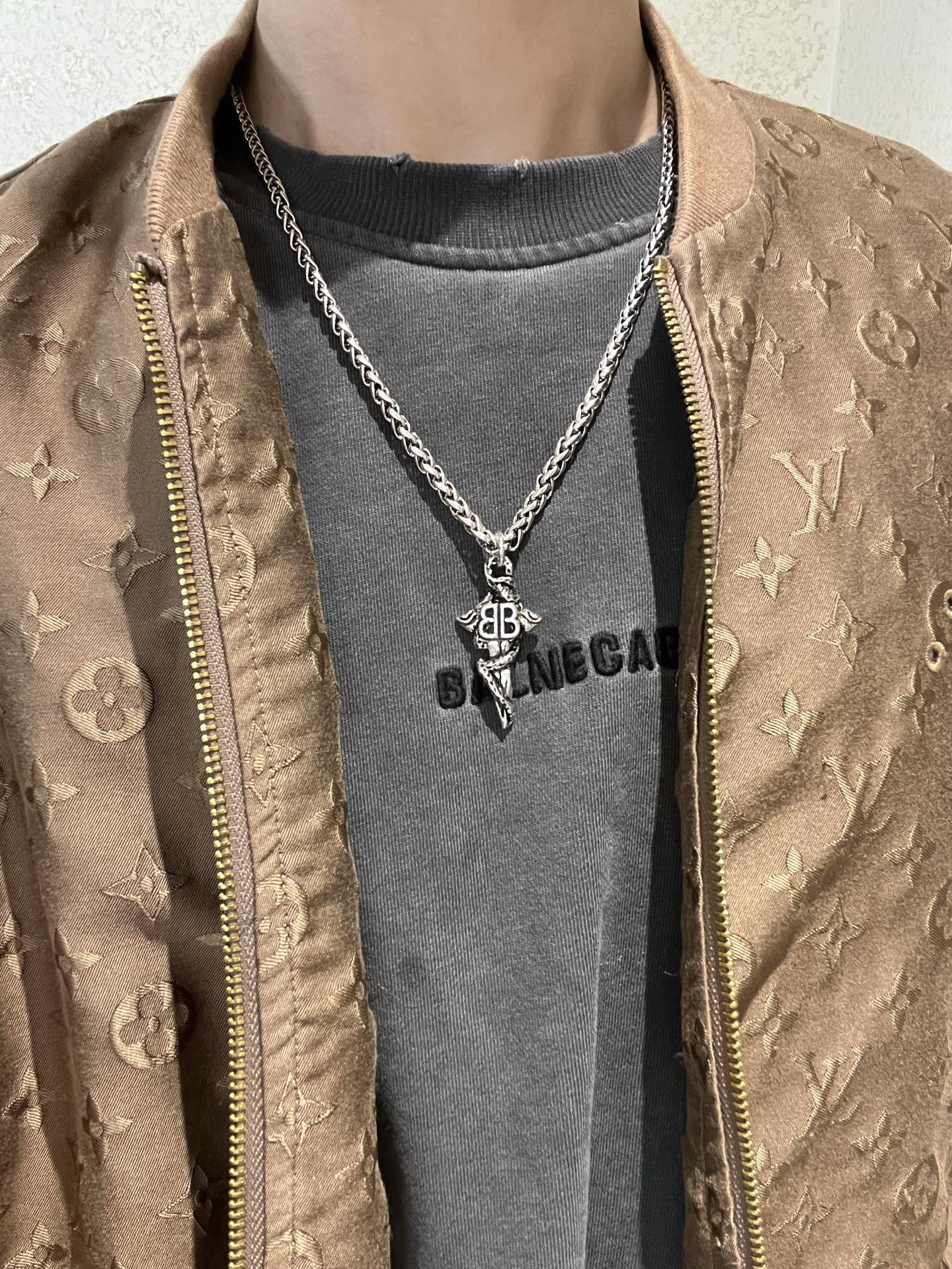  原单货🔹🔹新品 巴黎世家项链 Balenciaga 新款项链🔹专柜一致 细节做工精细 每个细节流程到位