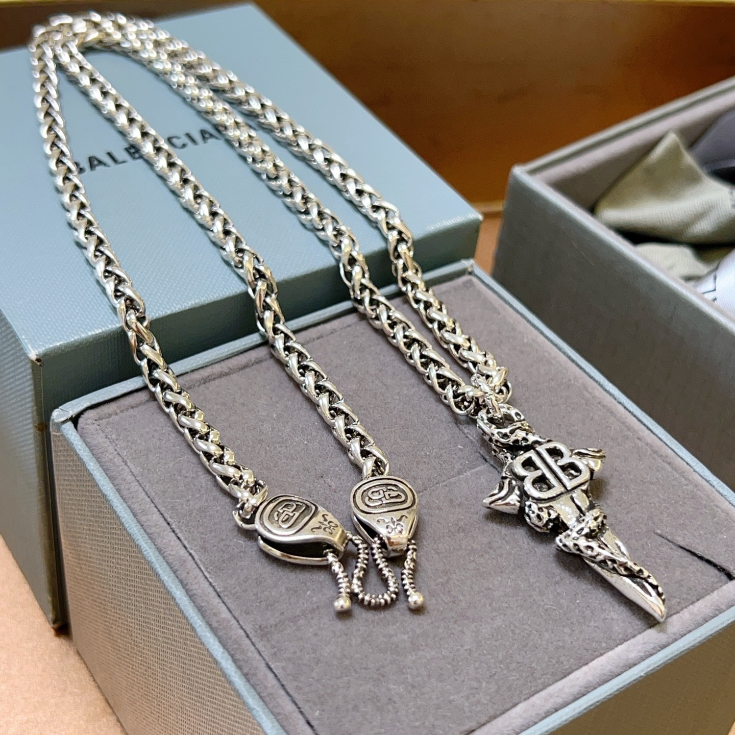  原单货🔹🔹新品 巴黎世家项链 Balenciaga 新款项链🔹专柜一致 细节做工精细 每个细节流程到位