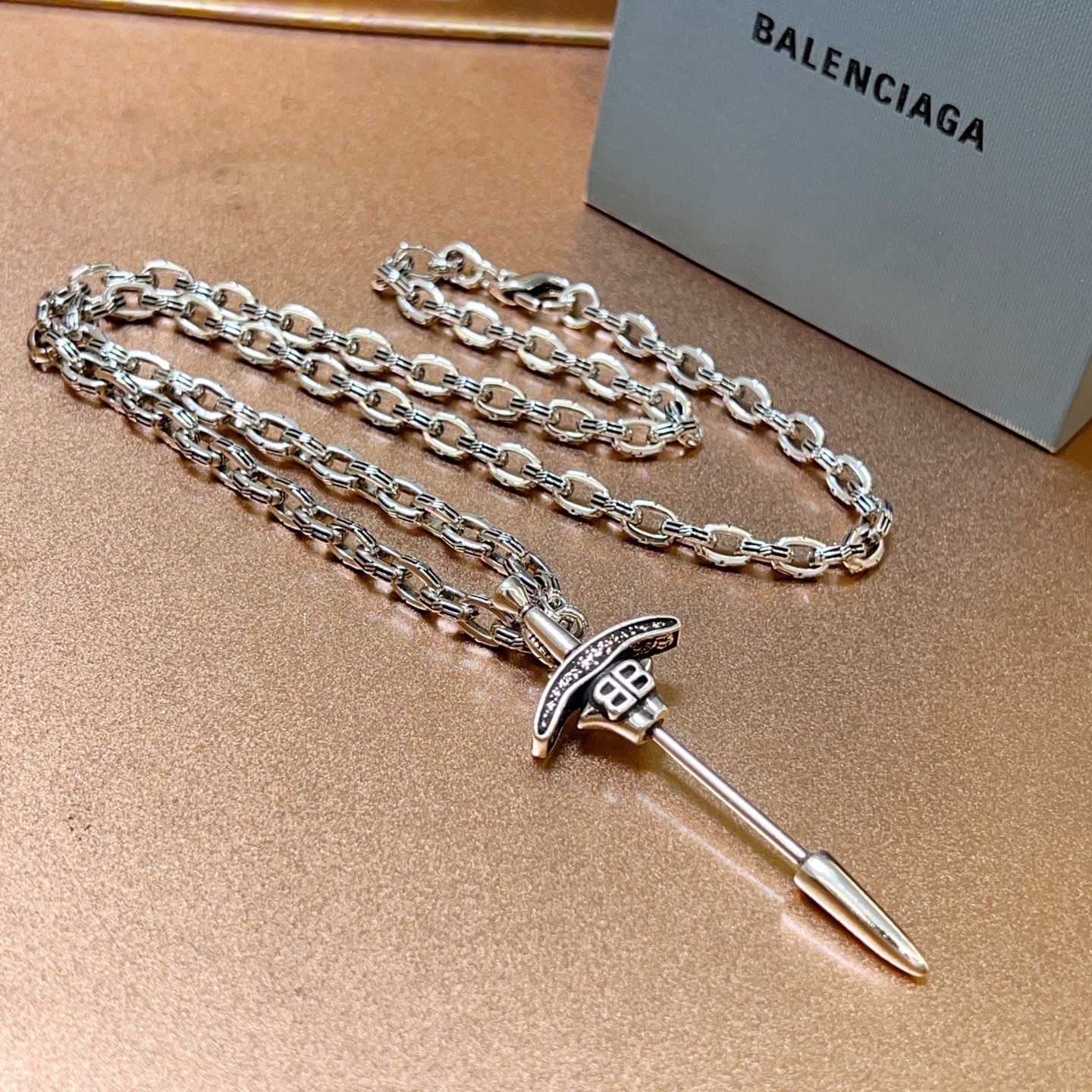  原单货🔹🔹新品 巴黎世家项链 Balenciaga 新款项链🔹专柜一致 细节做工精细 每个细节流程到位