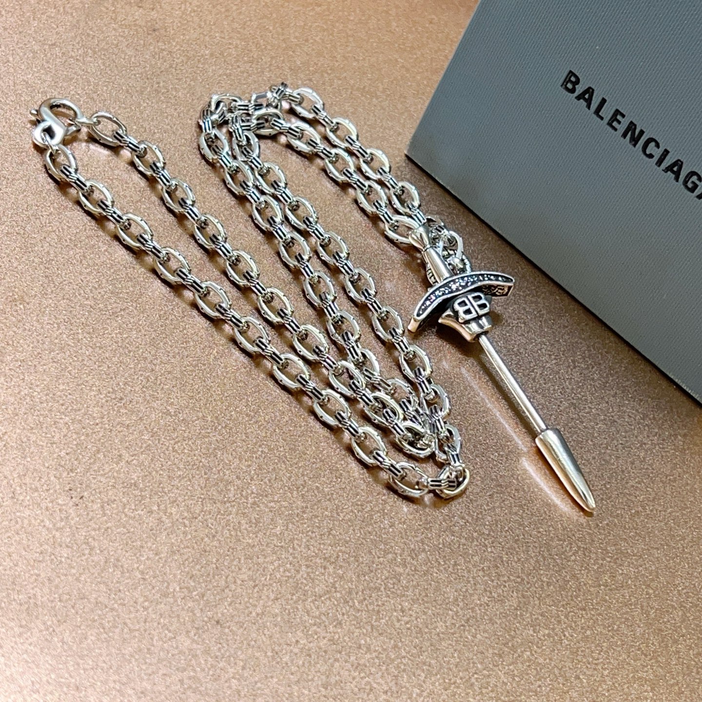  原单货🔹🔹新品 巴黎世家项链 Balenciaga 新款项链🔹专柜一致 细节做工精细 每个细节流程到位