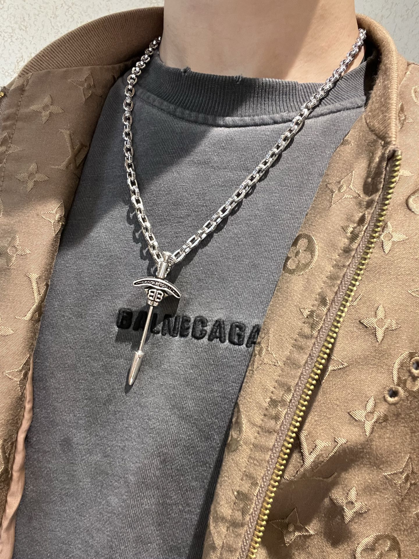  原单货🔹🔹新品 巴黎世家项链 Balenciaga 新款项链🔹专柜一致 细节做工精细 每个细节流程到位