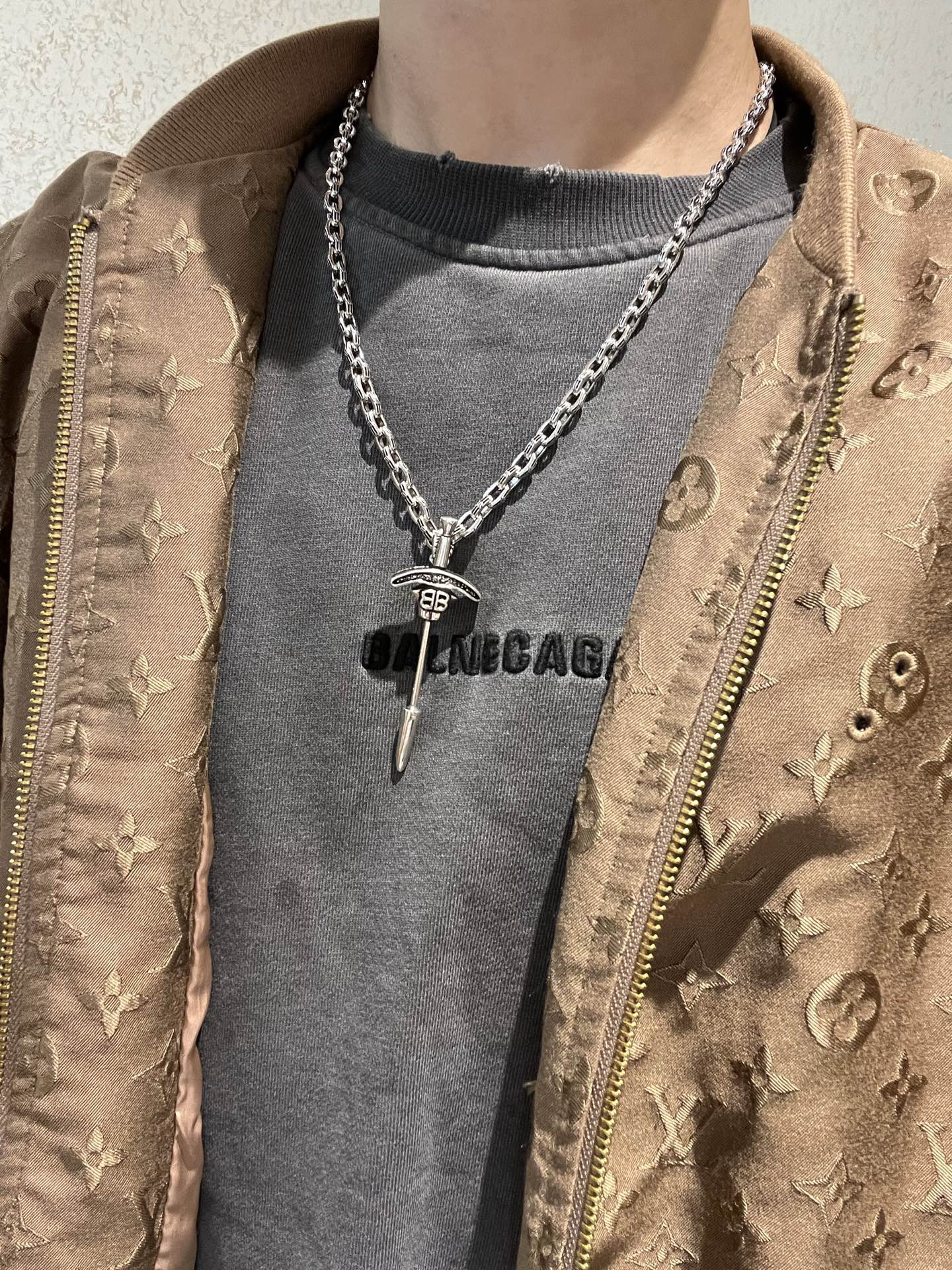 原单货🔹🔹新品 巴黎世家项链 Balenciaga 新款项链🔹专柜一致 细节做工精细 每个细节流程到位