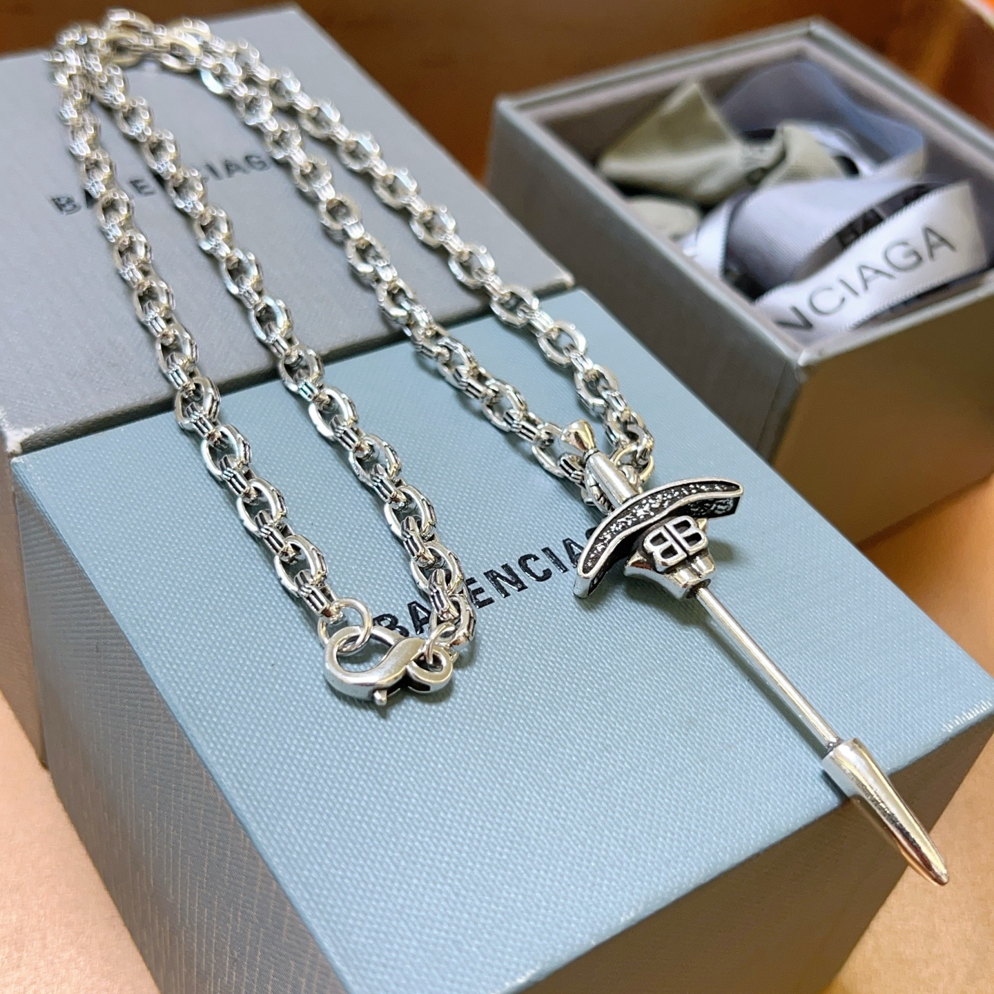  原单货🔹🔹新品 巴黎世家项链 Balenciaga 新款项链🔹专柜一致 细节做工精细 每个细节流程到位
