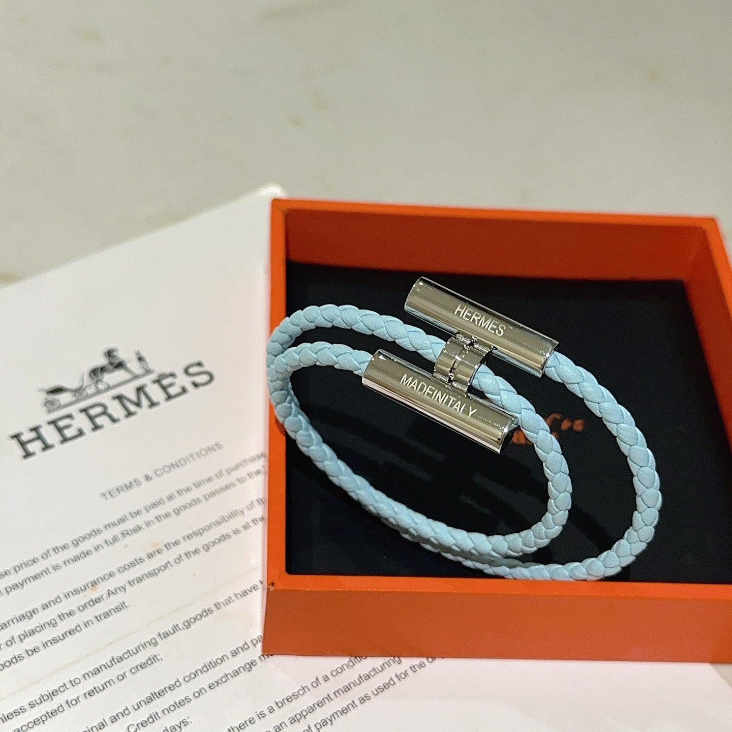 。新款Hermes爱马仕手链编织手绳加厚版 铂金版。高级精工版色色众多网红同款 爱马仕手链❗️太考验师傅