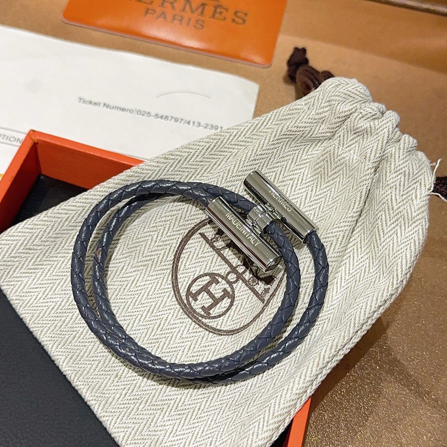 。新款Hermes爱马仕手链编织手绳加厚版 铂金版。高级精工版色色众多网红同款 爱马仕手链❗️太考验师傅
