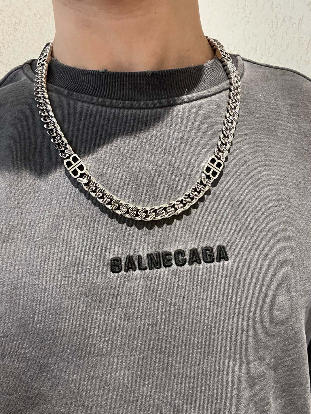  原单货🔹🔹新品 巴黎世家项链 Balenciaga 新款项链🔹专柜一致 细节做工精细 每个细节流程到位