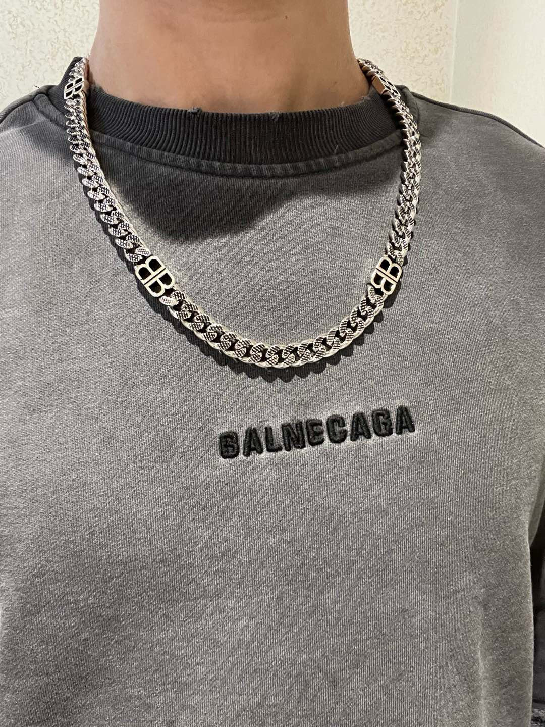  原单货🔹🔹新品 巴黎世家项链 Balenciaga 新款项链🔹专柜一致 细节做工精细 每个细节流程到位