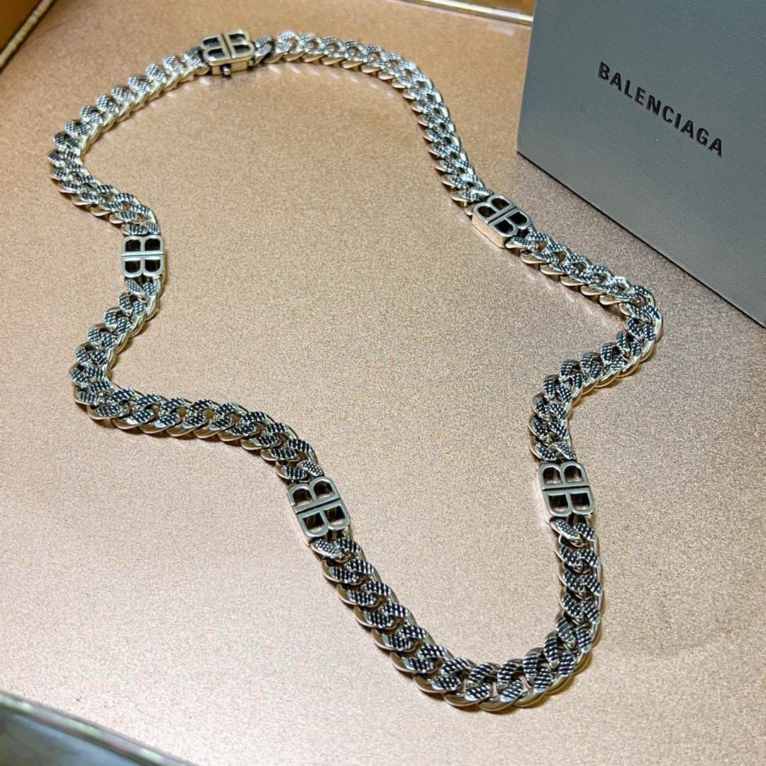  原单货🔹🔹新品 巴黎世家项链 Balenciaga 新款项链🔹专柜一致 细节做工精细 每个细节流程到位
