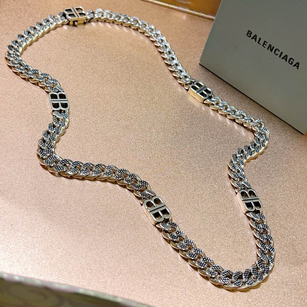  原单货🔹🔹新品 巴黎世家项链 Balenciaga 新款项链🔹专柜一致 细节做工精细 每个细节流程到位