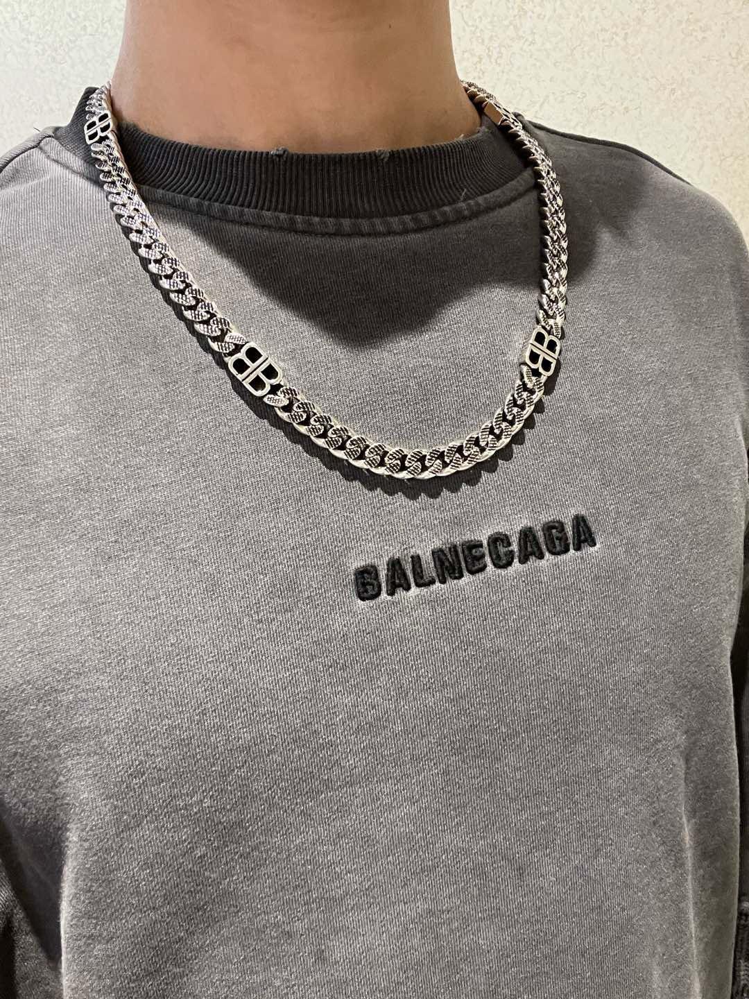  原单货🔹🔹新品 巴黎世家项链 Balenciaga 新款项链🔹专柜一致 细节做工精细 每个细节流程到位