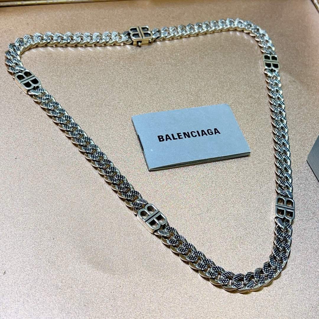  原单货🔹🔹新品 巴黎世家项链 Balenciaga 新款项链🔹专柜一致 细节做工精细 每个细节流程到位