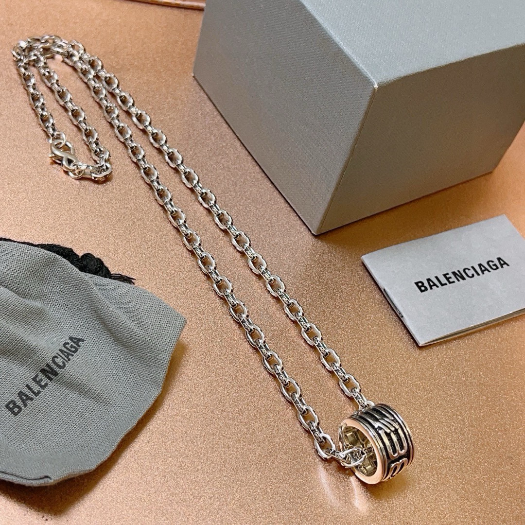  原单货🔹🔹新品 巴黎世家项链 Balenciaga 新款项链🔹专柜一致 细节做工精细 每个细节流程到位