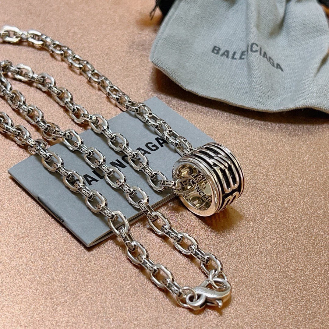  原单货🔹🔹新品 巴黎世家项链 Balenciaga 新款项链🔹专柜一致 细节做工精细 每个细节流程到位