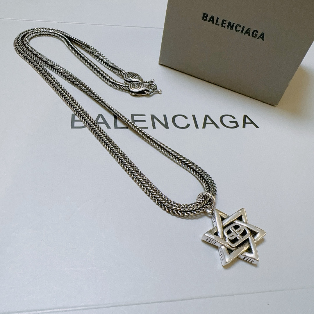 原单货🔹🔹新品 巴黎世家项链 Balenciaga 新款项链🔹专柜一致 细节做工精细 每个细节流程到位