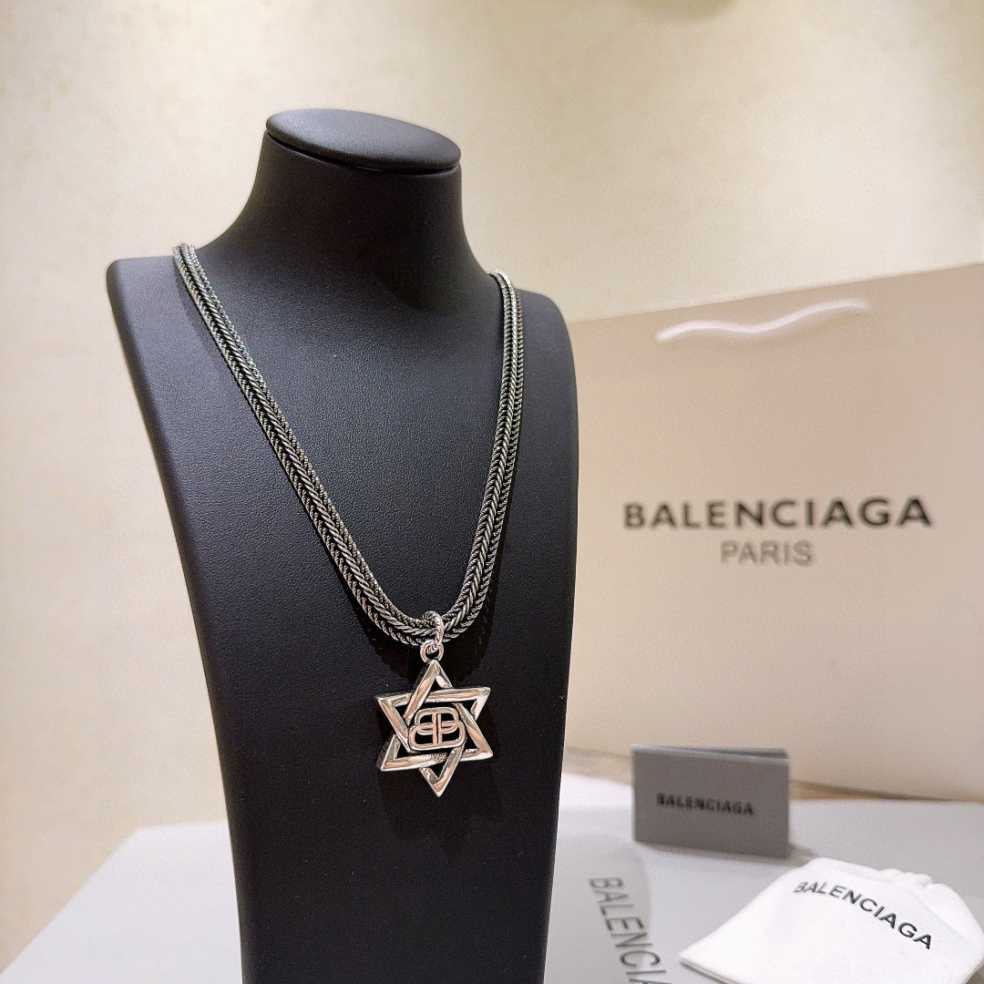  原单货🔹🔹新品 巴黎世家项链 Balenciaga 新款项链🔹专柜一致 细节做工精细 每个细节流程到位