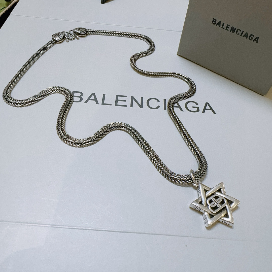  原单货🔹🔹新品 巴黎世家项链 Balenciaga 新款项链🔹专柜一致 细节做工精细 每个细节流程到位