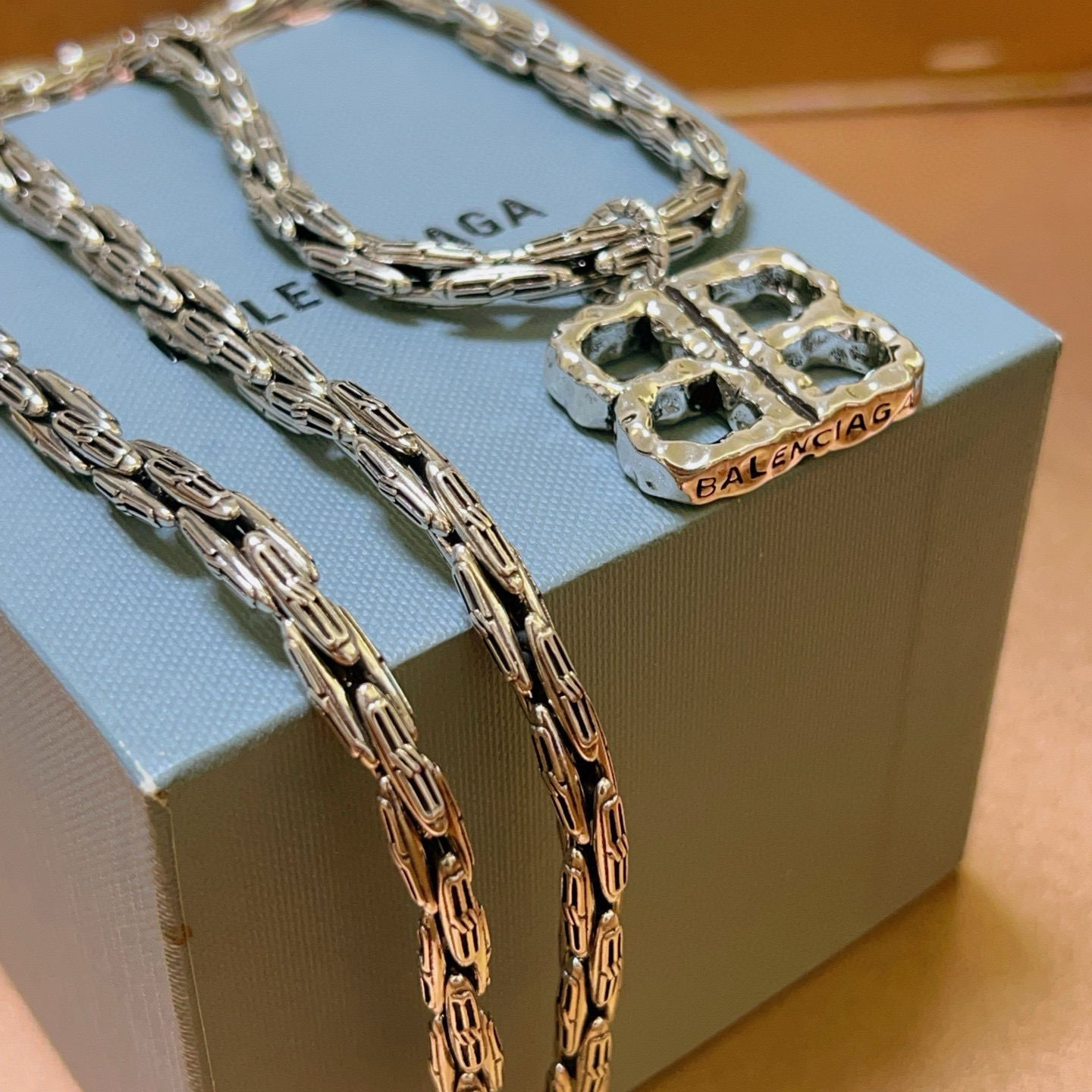  原单货🔹🔹新品 巴黎世家项链 Balenciaga 新款项链🔹专柜一致 细节做工精细 每个细节流程到位