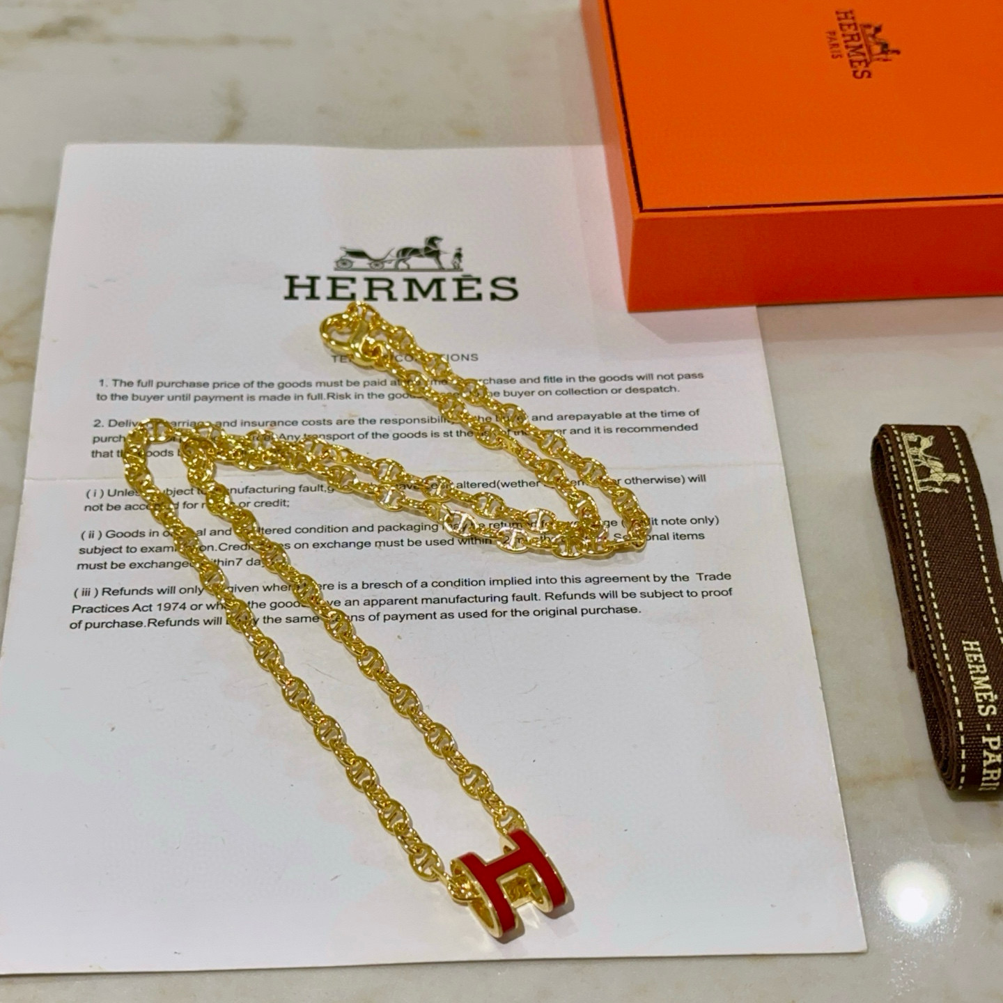  🌀🌟HERMES  爱马仕项链 H字母椭圆系列首饰 进口珐琅镀.猪鼻子链条经典搭配 原版logo新品 