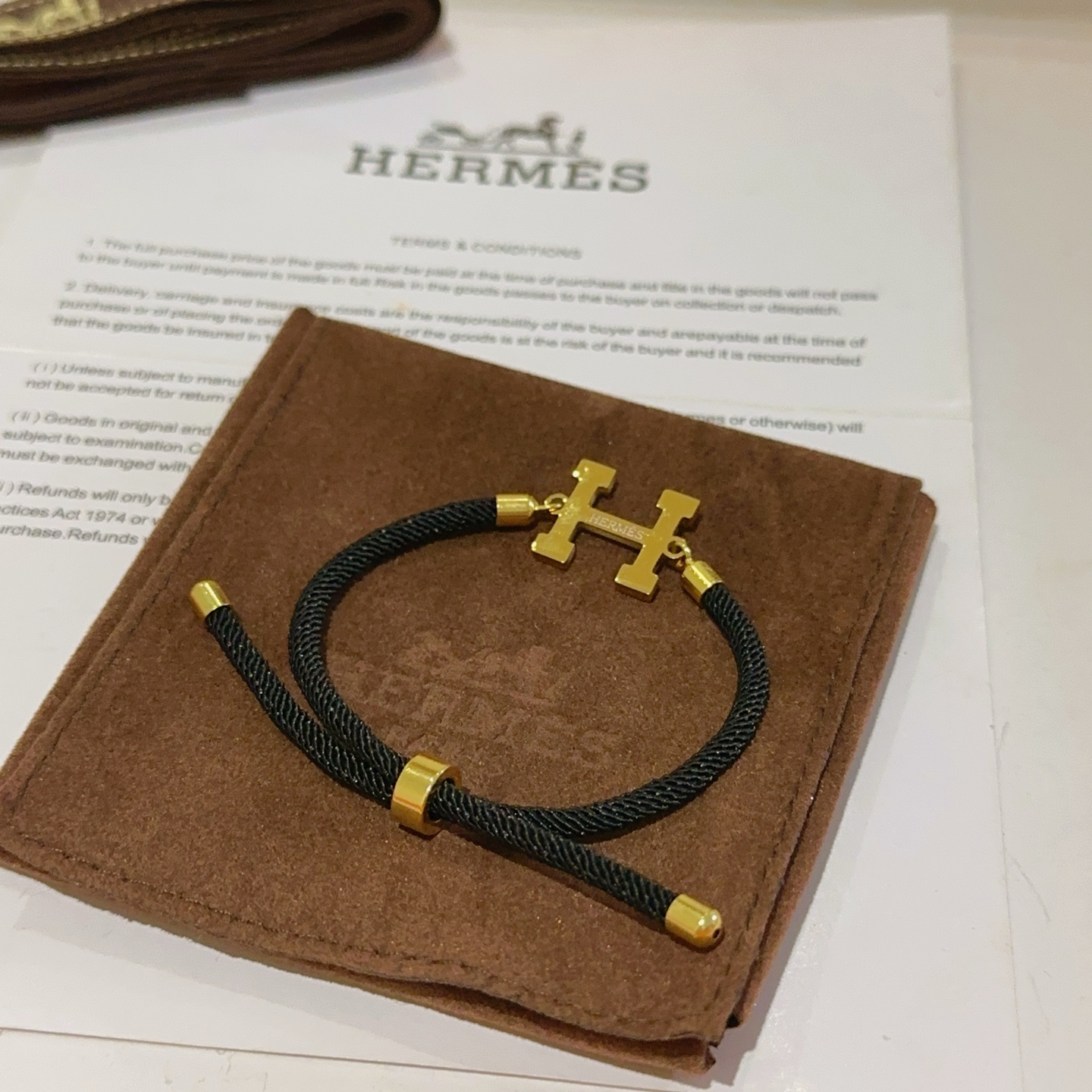     新品发售 👒🐎爱马仕手绳手环最新款纯手工编织材质档次更高明星同款H系列系列🎸经典款系列手链手绳
