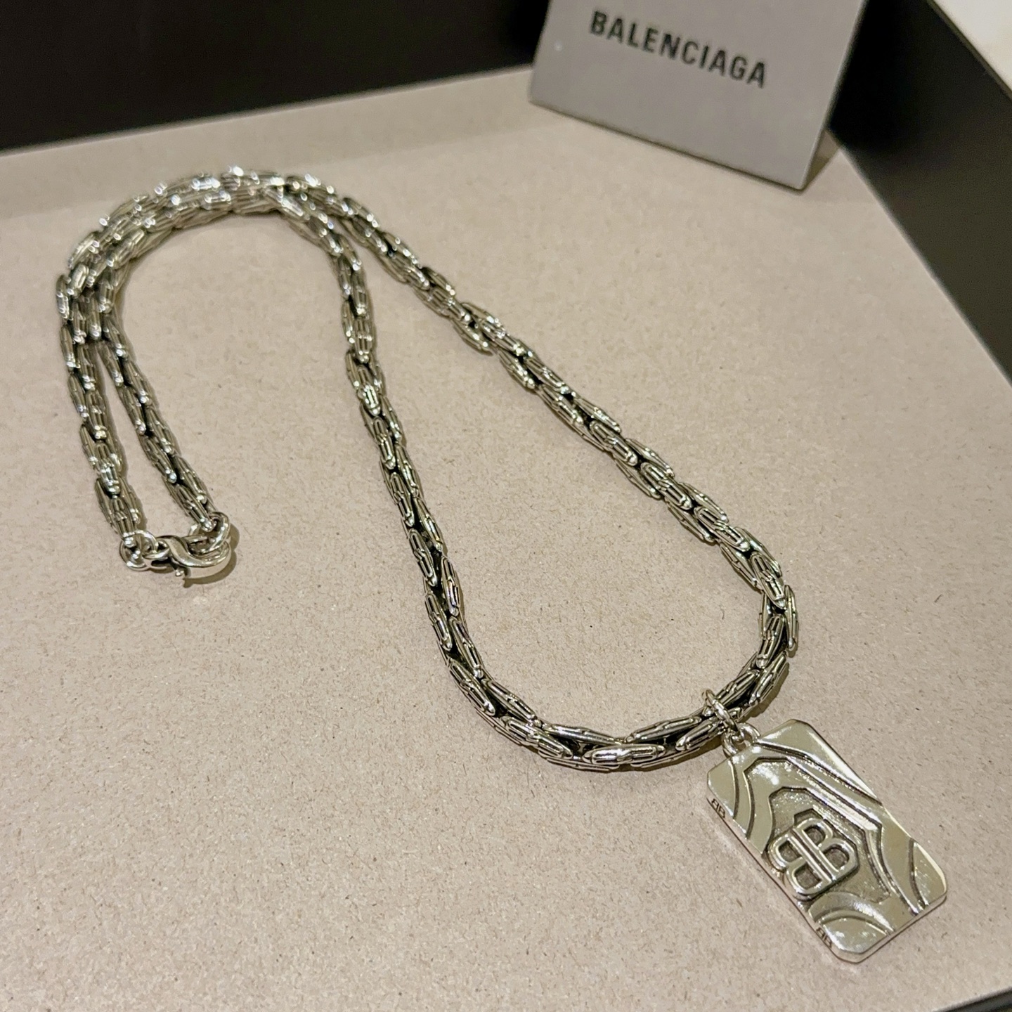 原单货🔹🔹新品 巴黎世家项链 Balenciaga 新款项链🔹专柜一致 细节做工精细 每个细节流程到位