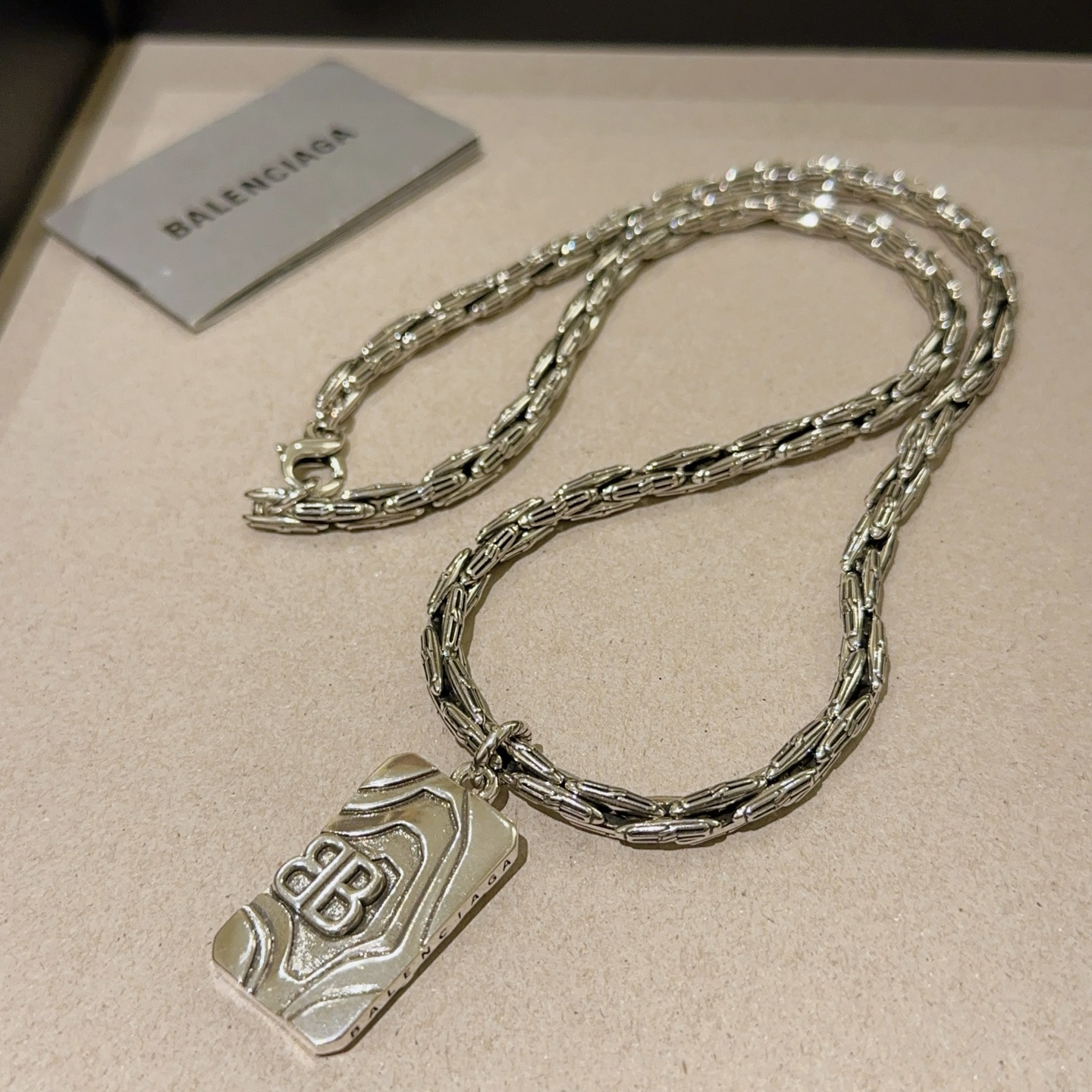  原单货🔹🔹新品 巴黎世家项链 Balenciaga 新款项链🔹专柜一致 细节做工精细 每个细节流程到位