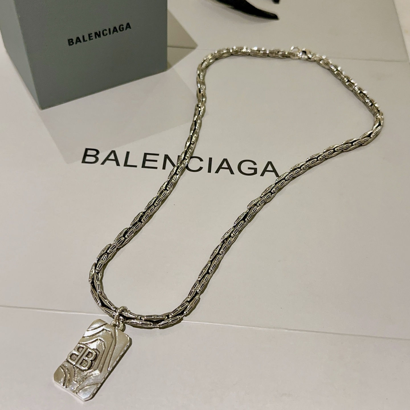  原单货🔹🔹新品 巴黎世家项链 Balenciaga 新款项链🔹专柜一致 细节做工精细 每个细节流程到位