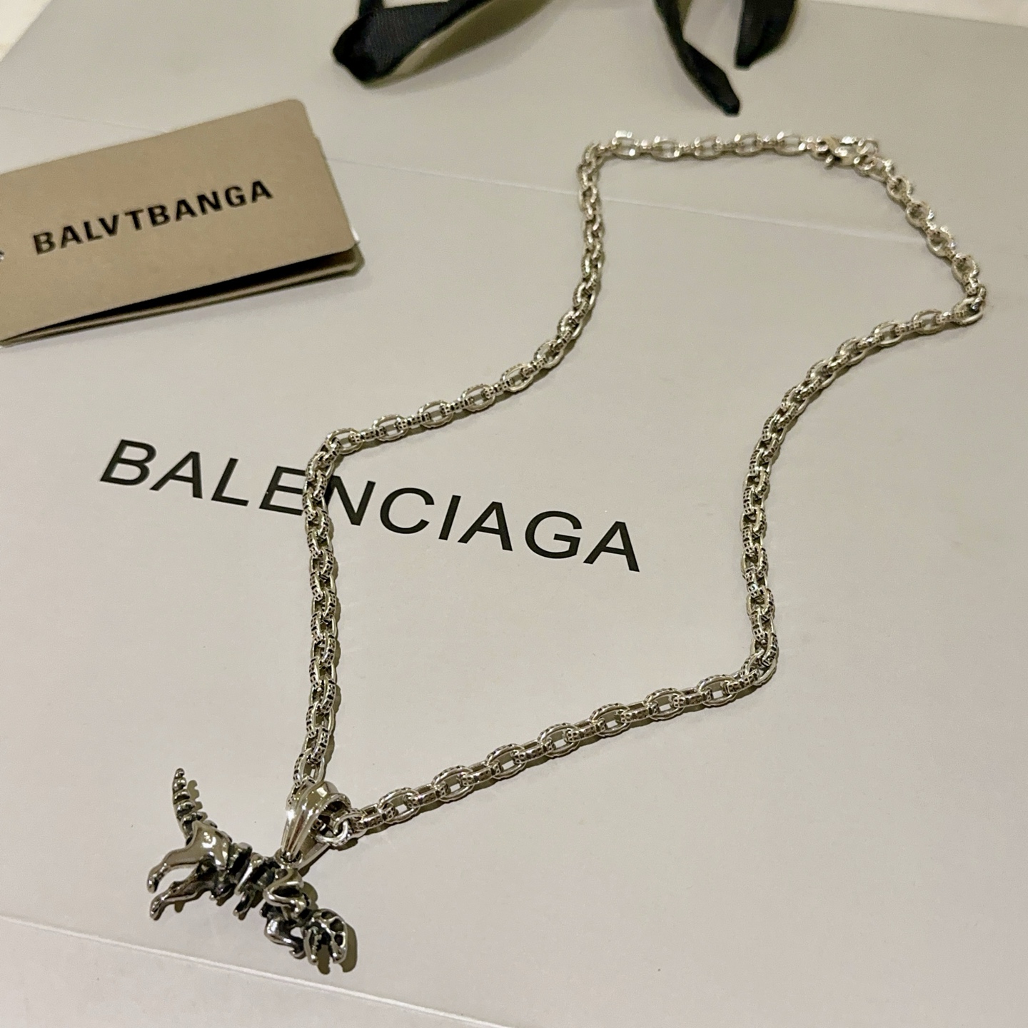  原单货🔹🔹新品 巴黎世家项链 Balenciaga 新款项链🔹专柜一致 细节做工精细 每个细节流程到位