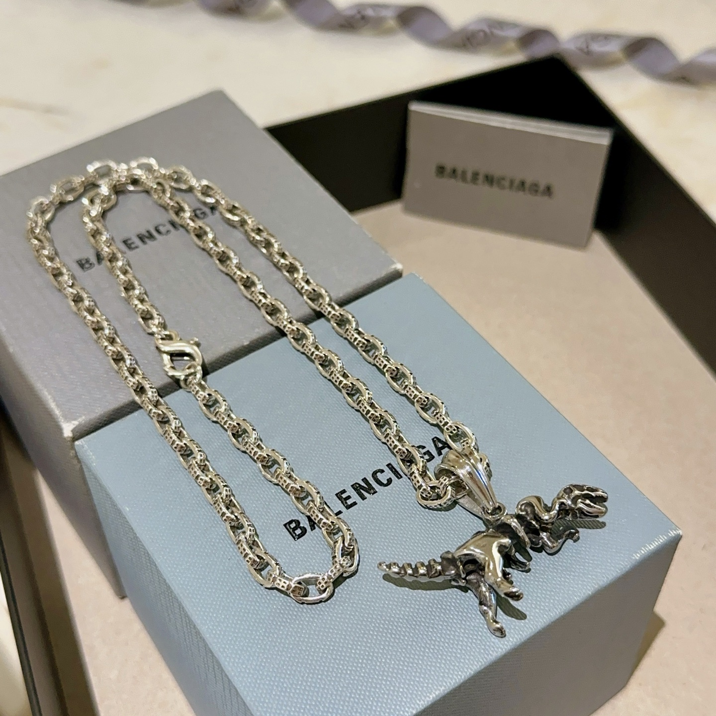  原单货🔹🔹新品 巴黎世家项链 Balenciaga 新款项链🔹专柜一致 细节做工精细 每个细节流程到位