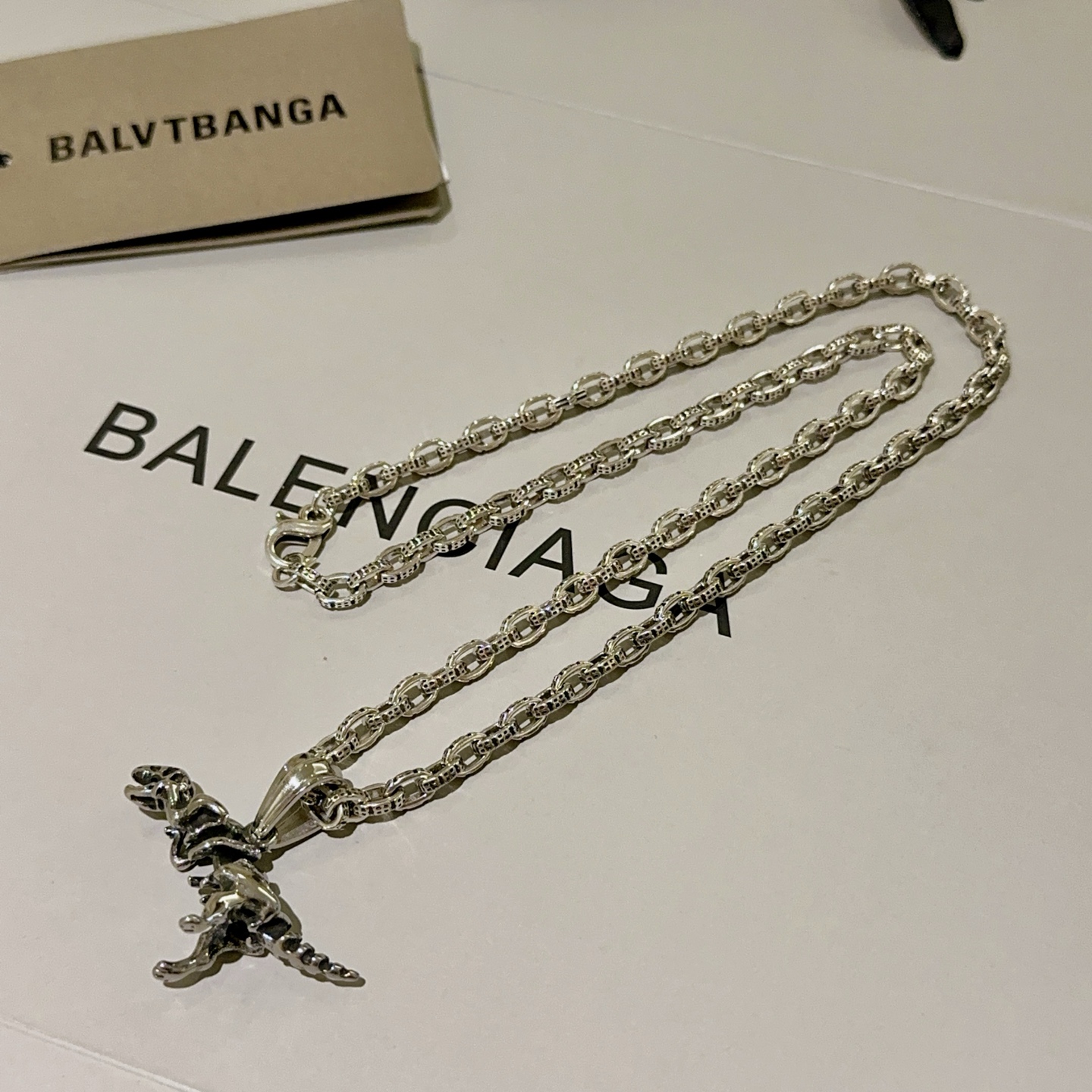  原单货🔹🔹新品 巴黎世家项链 Balenciaga 新款项链🔹专柜一致 细节做工精细 每个细节流程到位