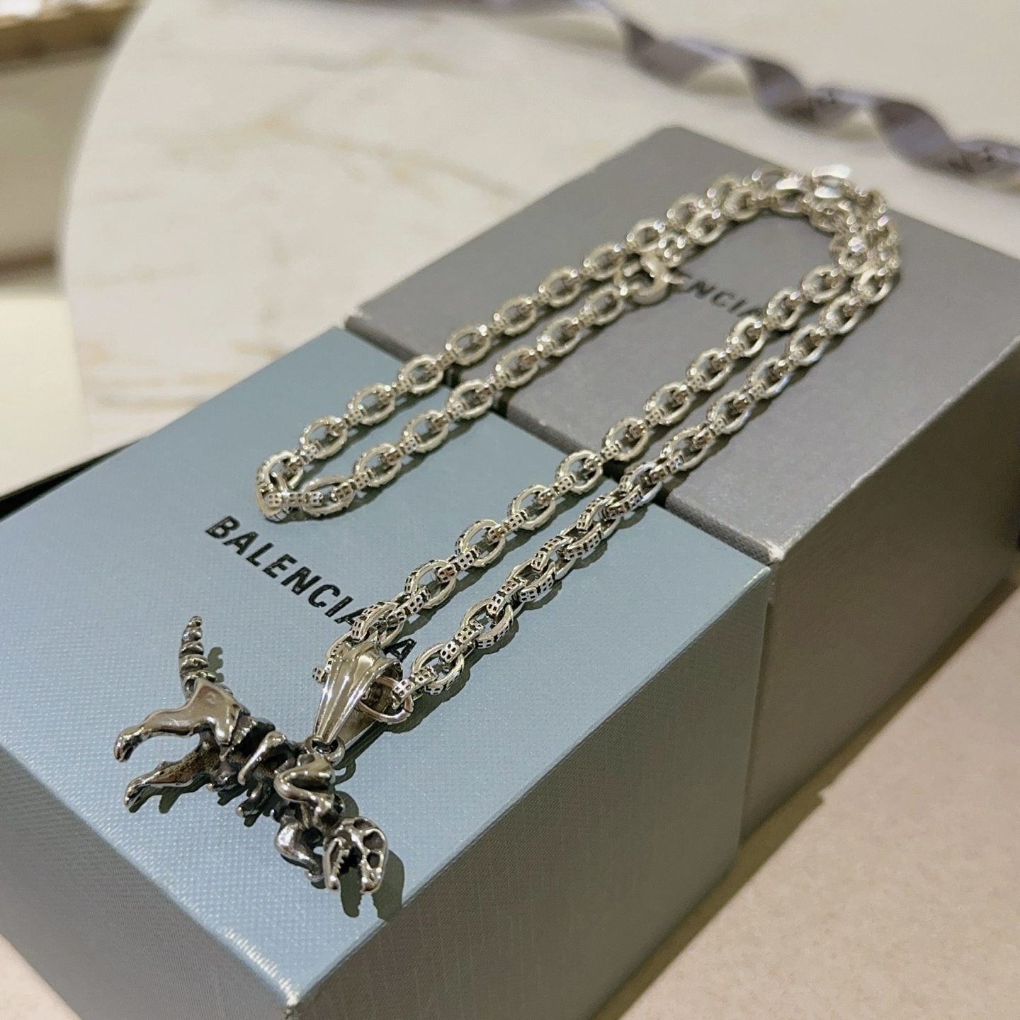  原单货🔹🔹新品 巴黎世家项链 Balenciaga 新款项链🔹专柜一致 细节做工精细 每个细节流程到位